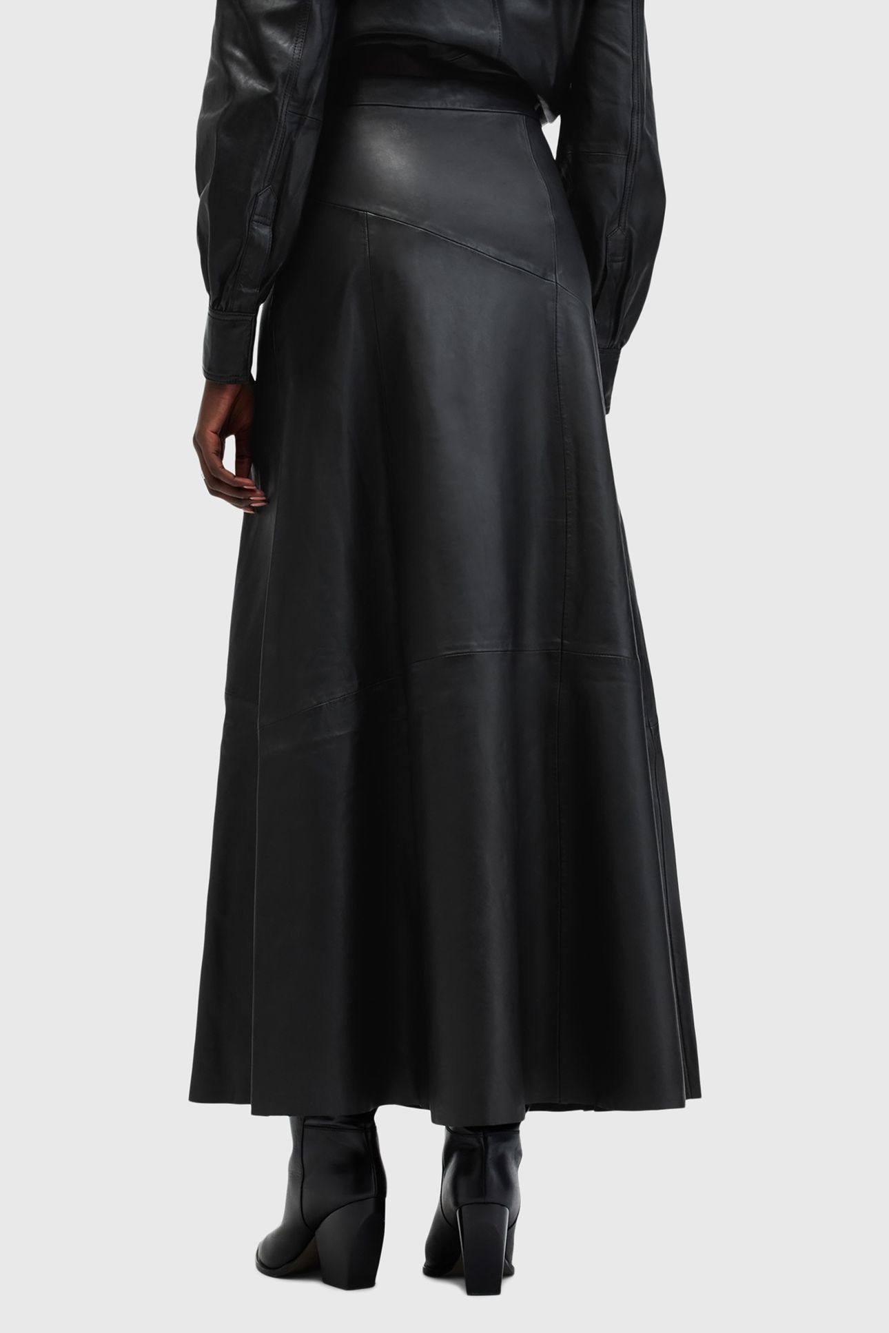 GIANA MAXI SKIRT BLACK 2