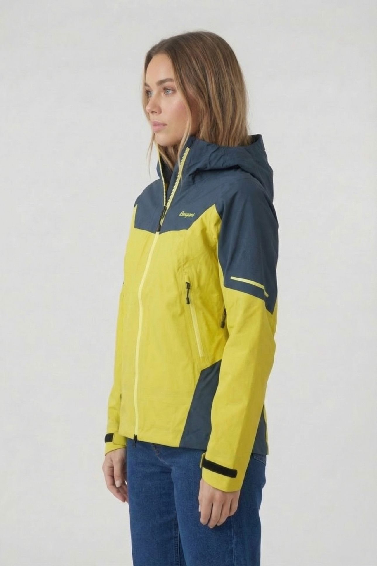 SENJA 3L W JACKET PINEAPPLE/ORION BLUE 3