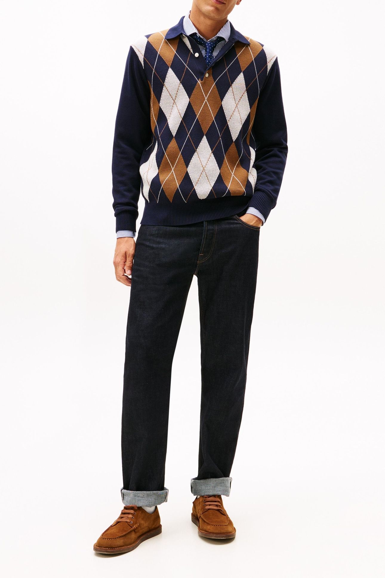 ARGYLE LS RUGBY DESERT SKY 2