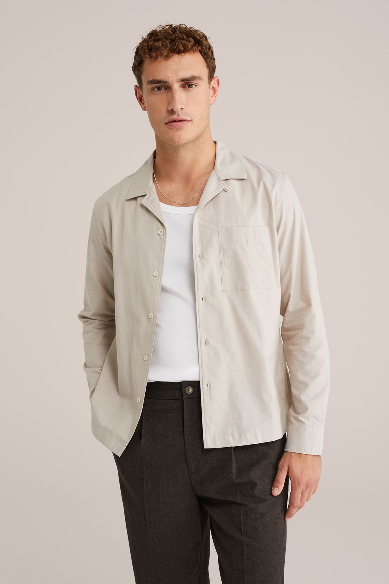 SHIRT LIGHT GREY 1