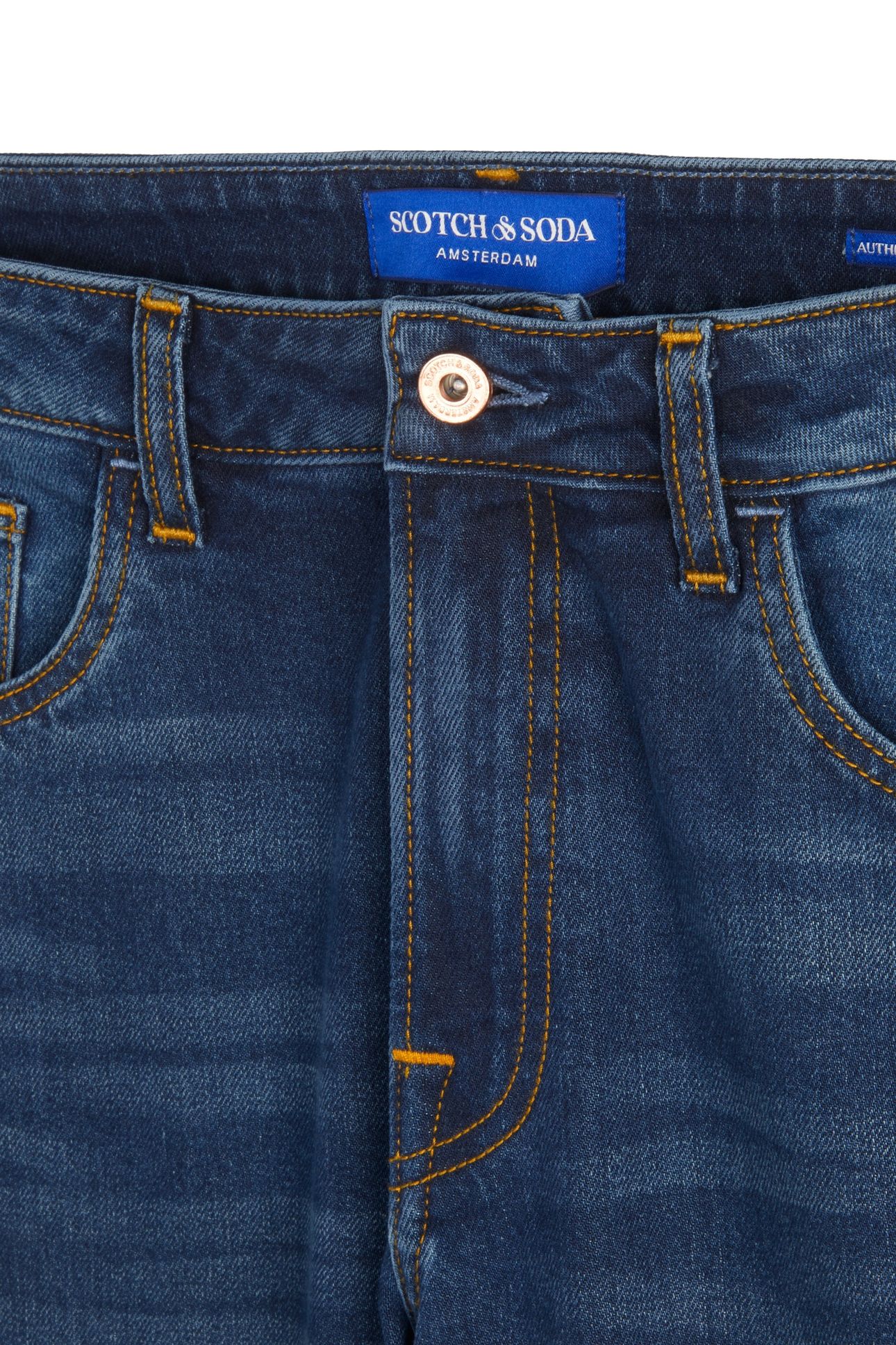 CANAL AUTHENTIC FIT DENIM DWIGHT WASH (INDIGO) 4
