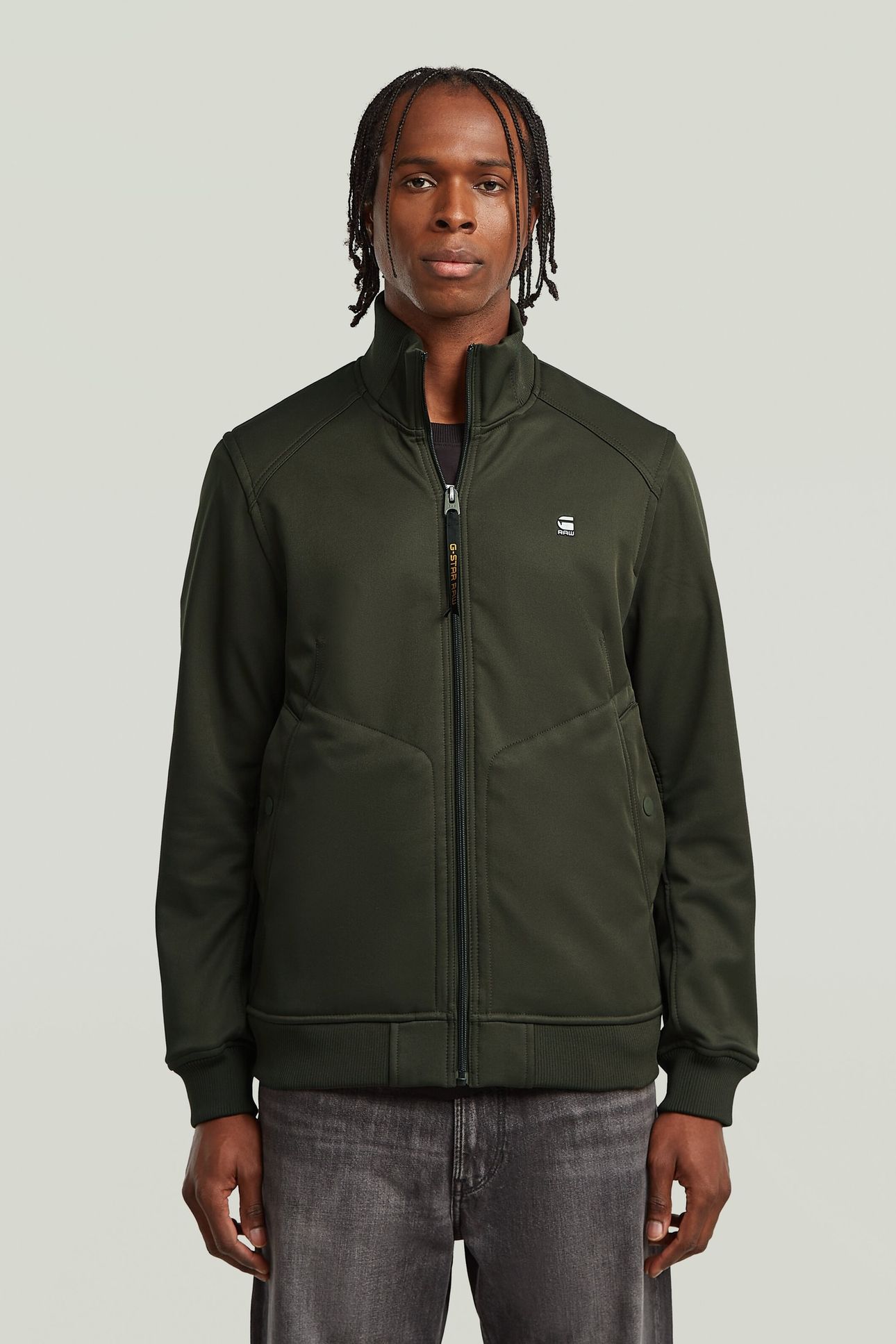SOFTSHELL TRACK JACKET ASFALT 2
