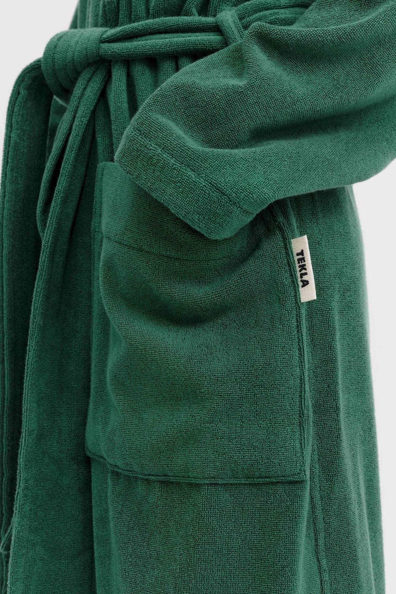 UNISEX CLASSIC BATHROBE TEAL GREEN 9
