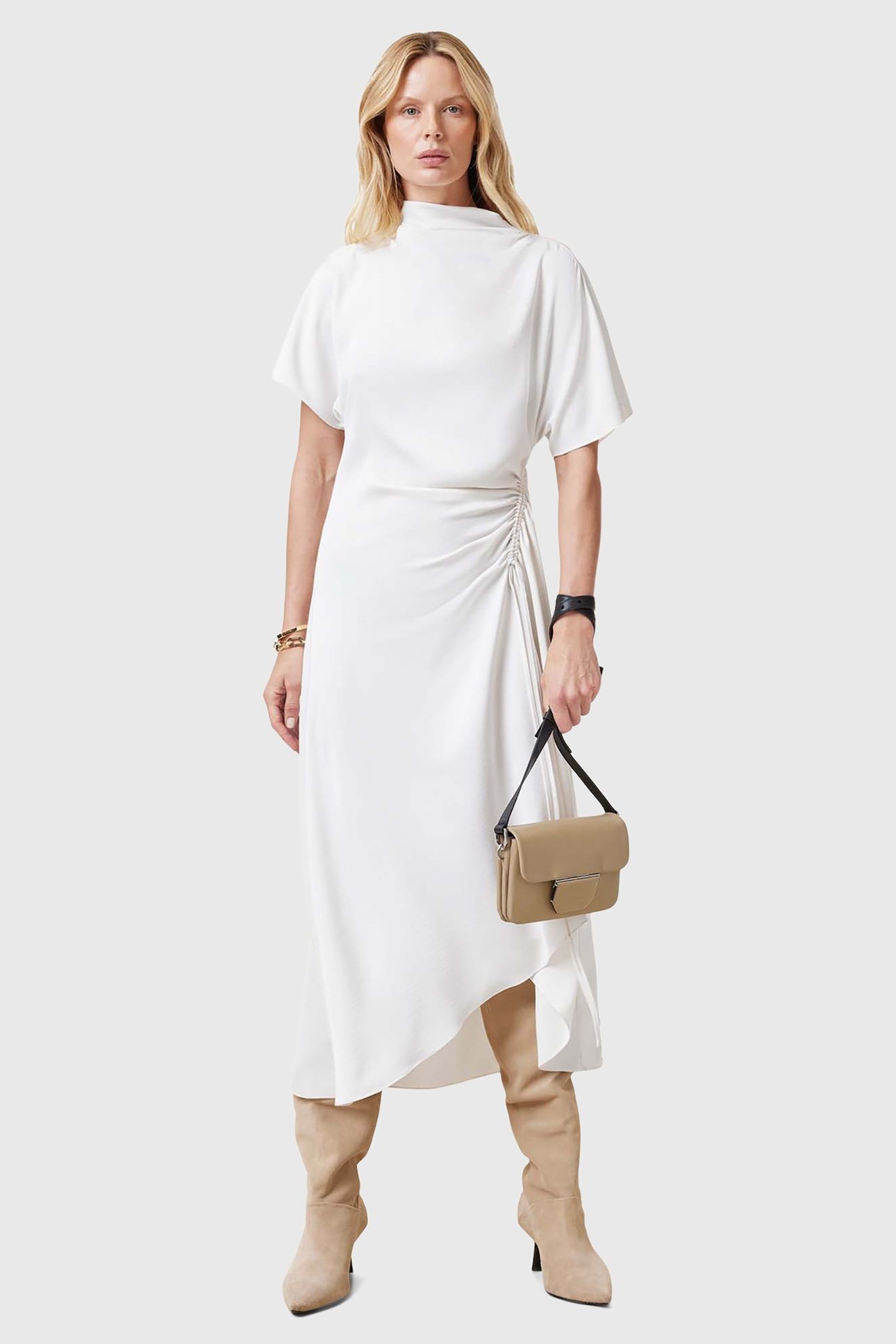ROSIE DRESS TOFU WHITE 2