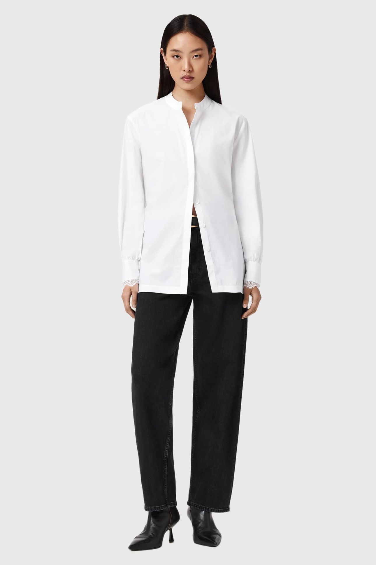 ETHEL LACE SHIRT WHITE 5