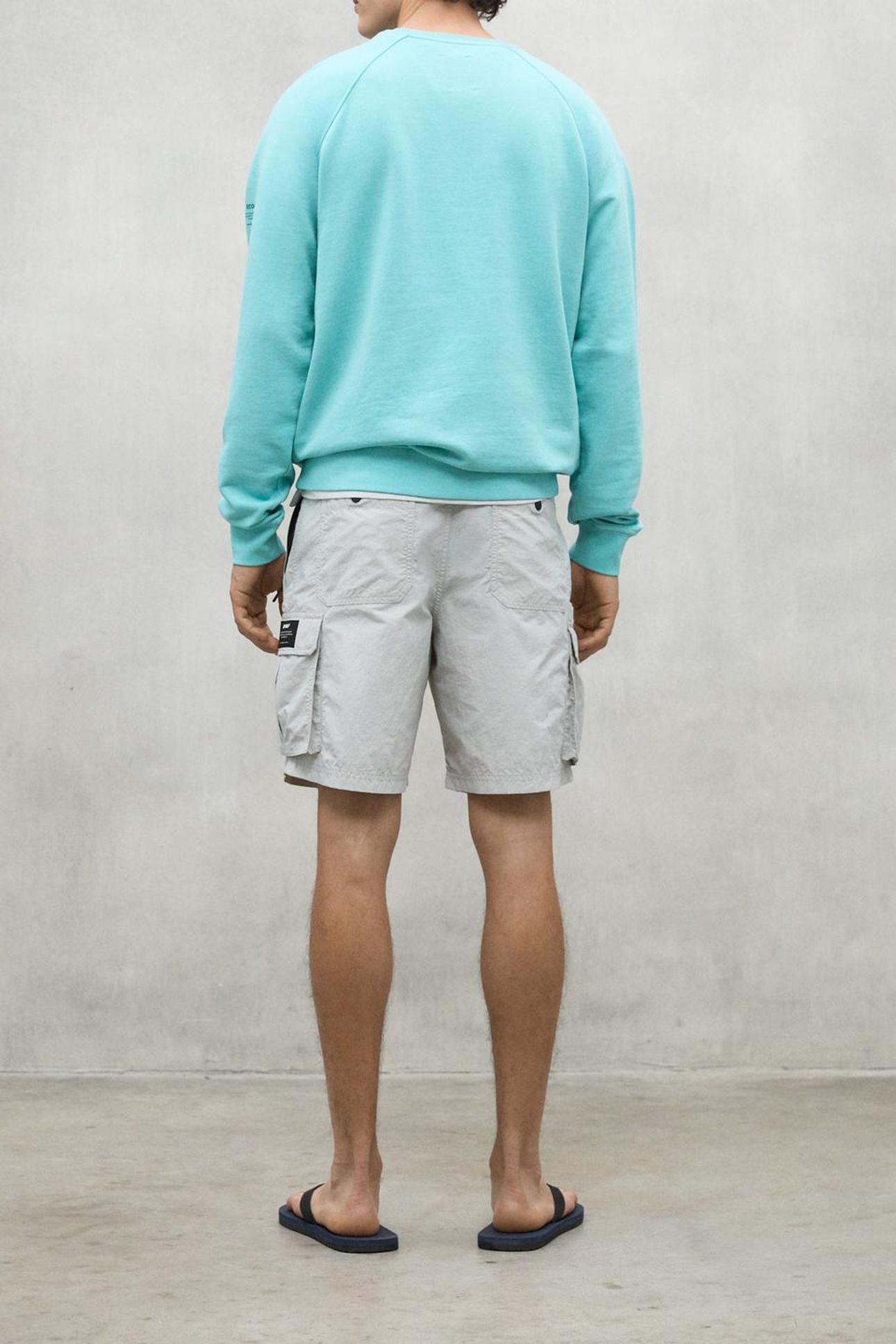 BERJAALF SWEATSHIRT LIGHT TOURQUISE 4