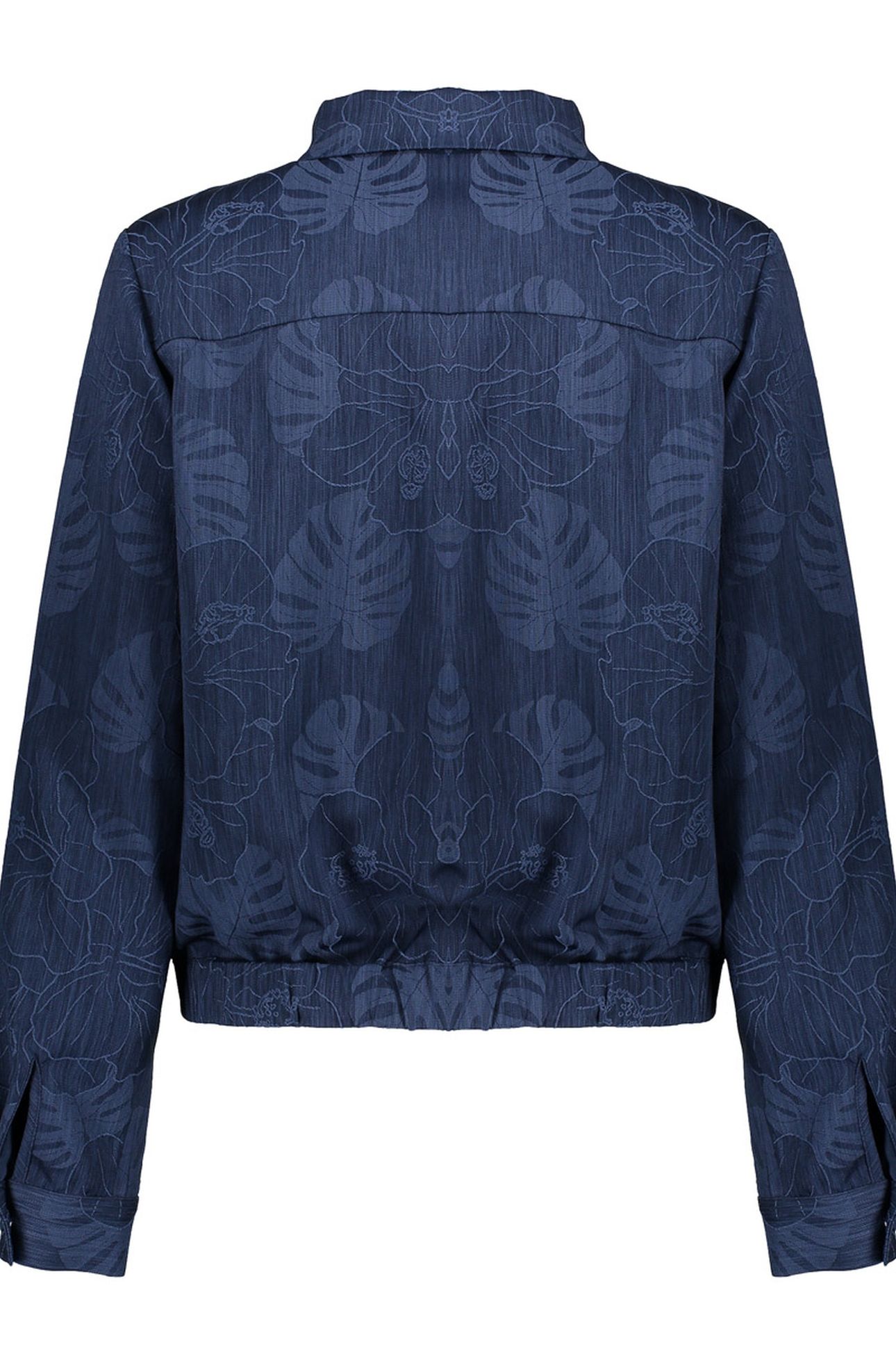 JACKET DENIM FLOWERS BLUE 2