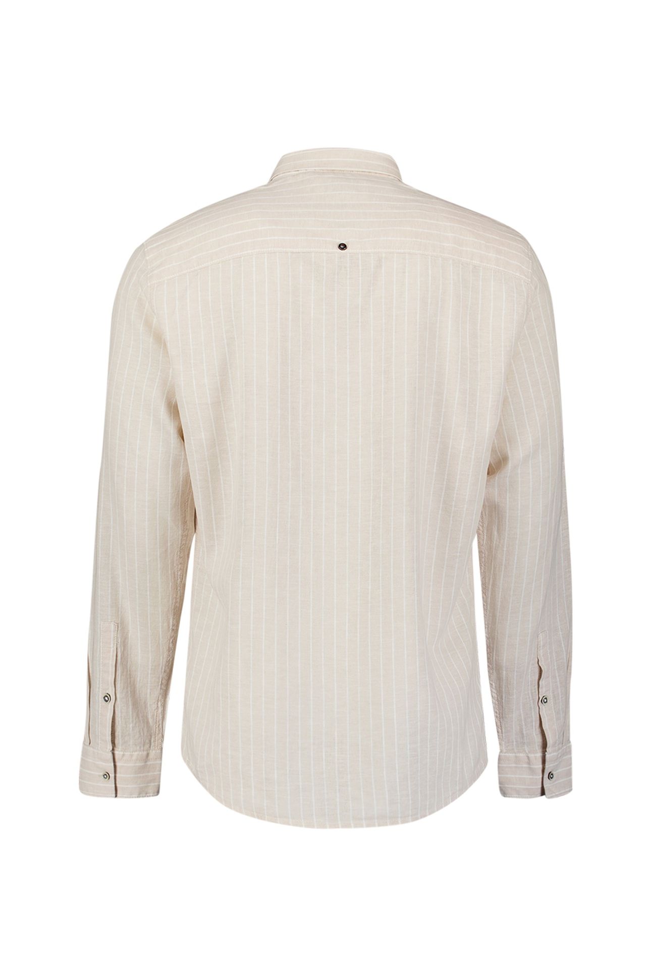 SHIRT STRIPE WITH LINEN DESERT 2