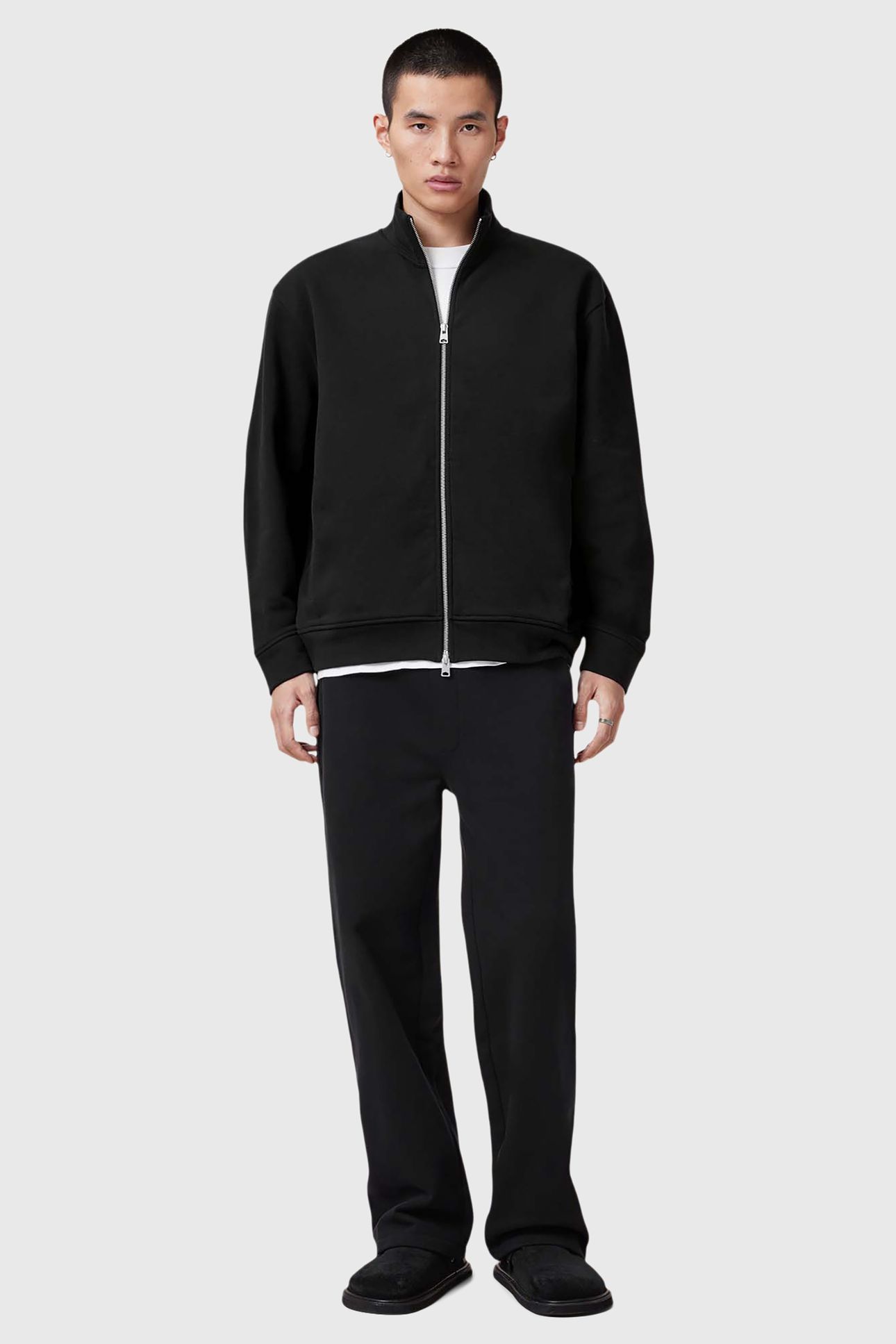 CARSON TRACK JACKET WASHED BLACK 3
