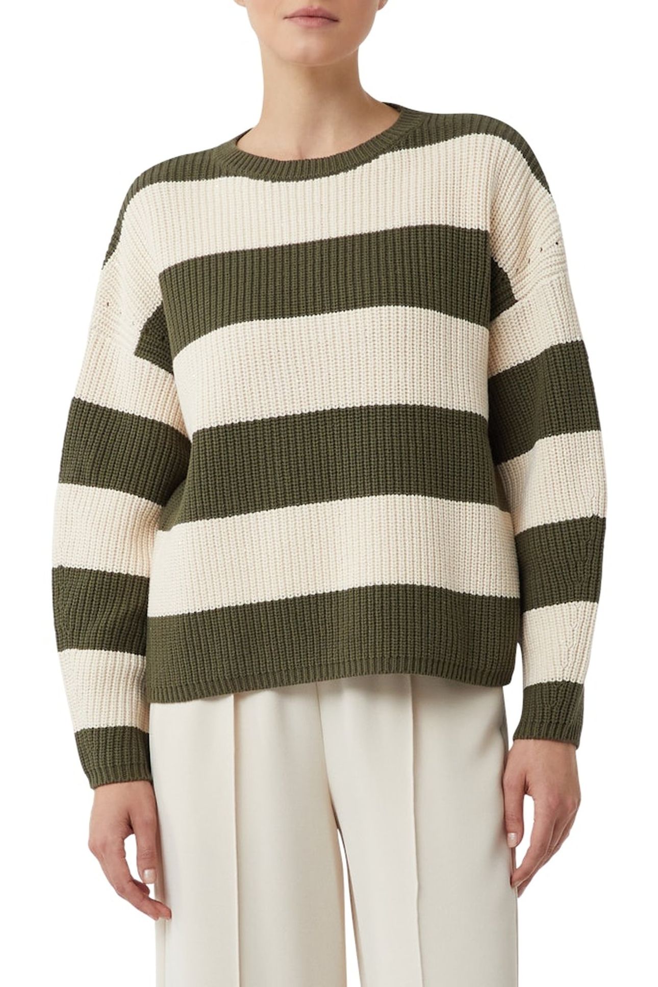 COMMA PULLOVER DARK GREEN 2