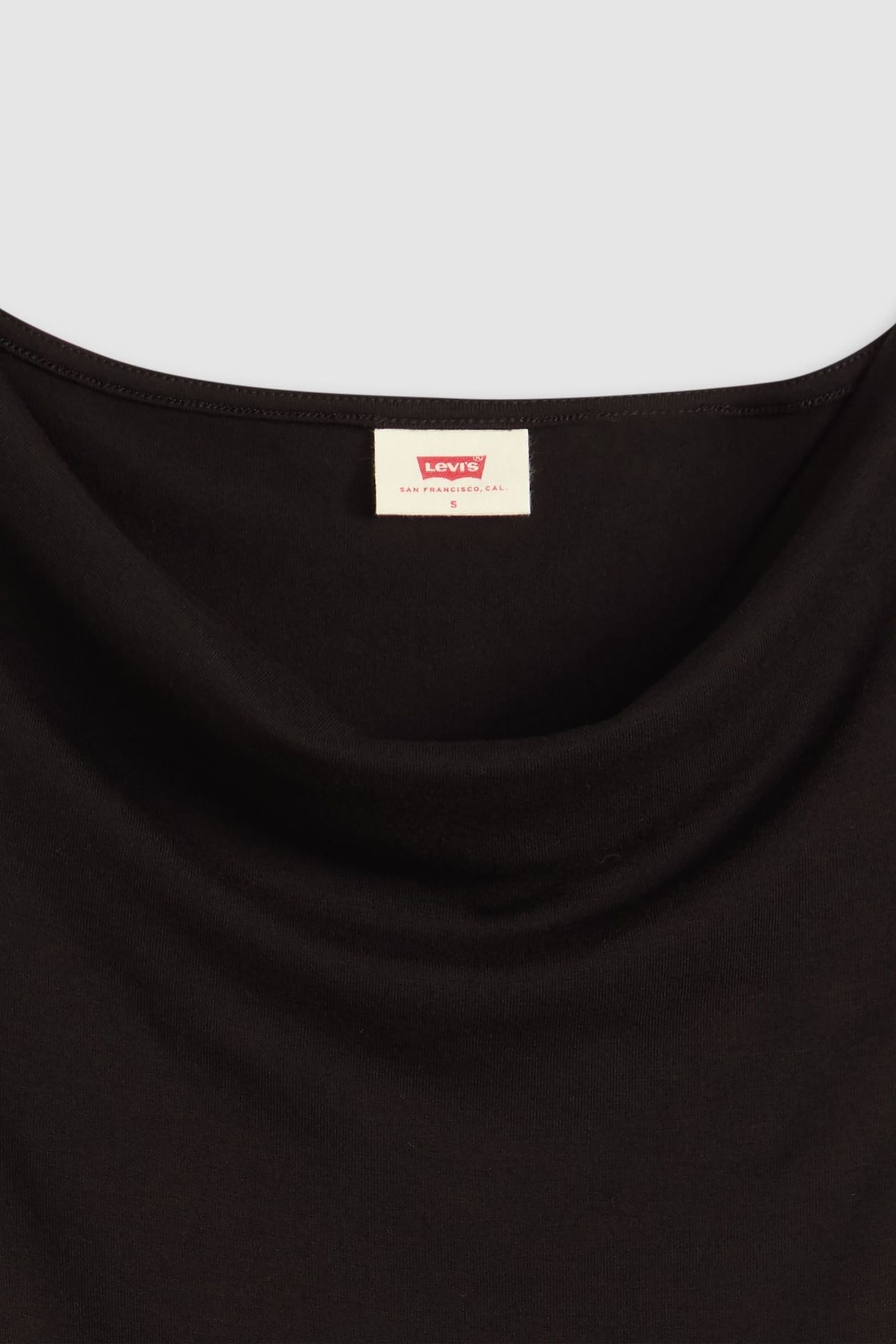 CLEA COWL TOP BLACK 6