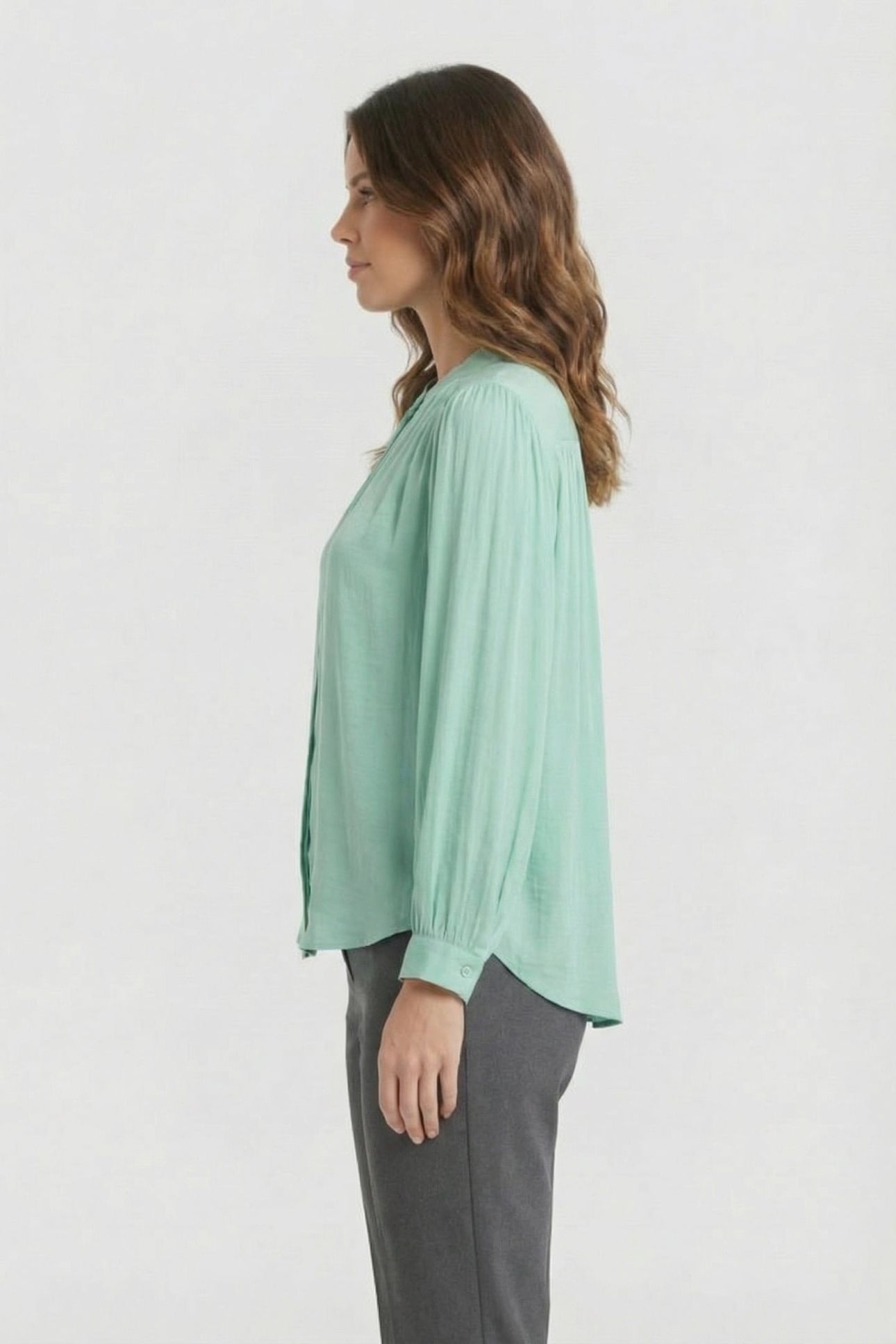 RUBIA BLOUSE OPAL GREEN 3