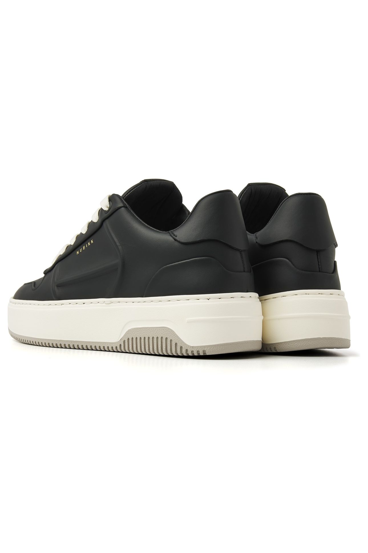 BASKET COLE (L) BLACK LEATHER 3