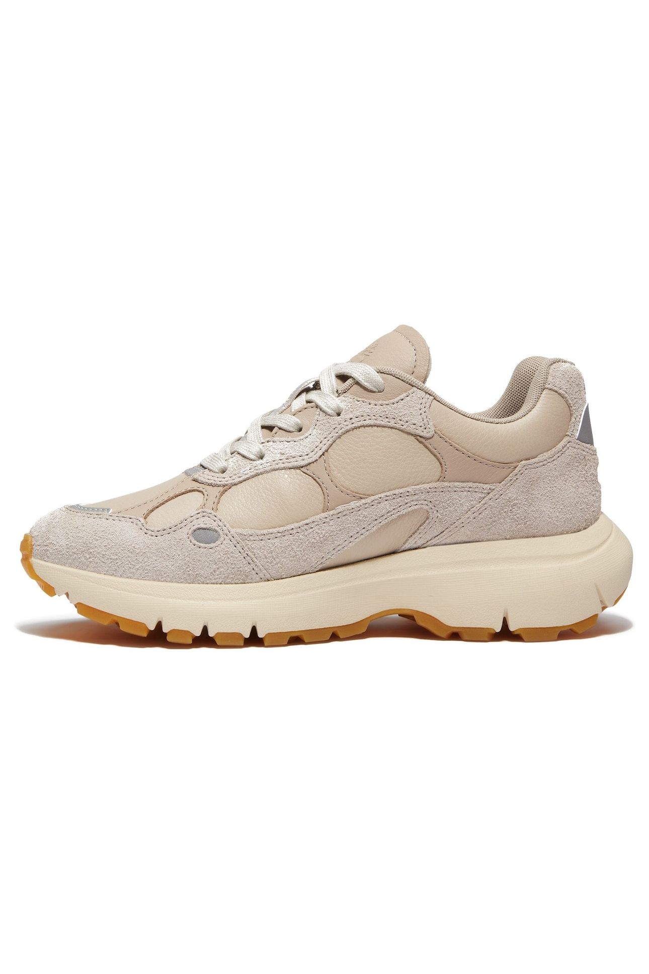 HAZEL LANE LOW LACE UP SNEAKER LIGHT TAUPE FULL GRAIN 4