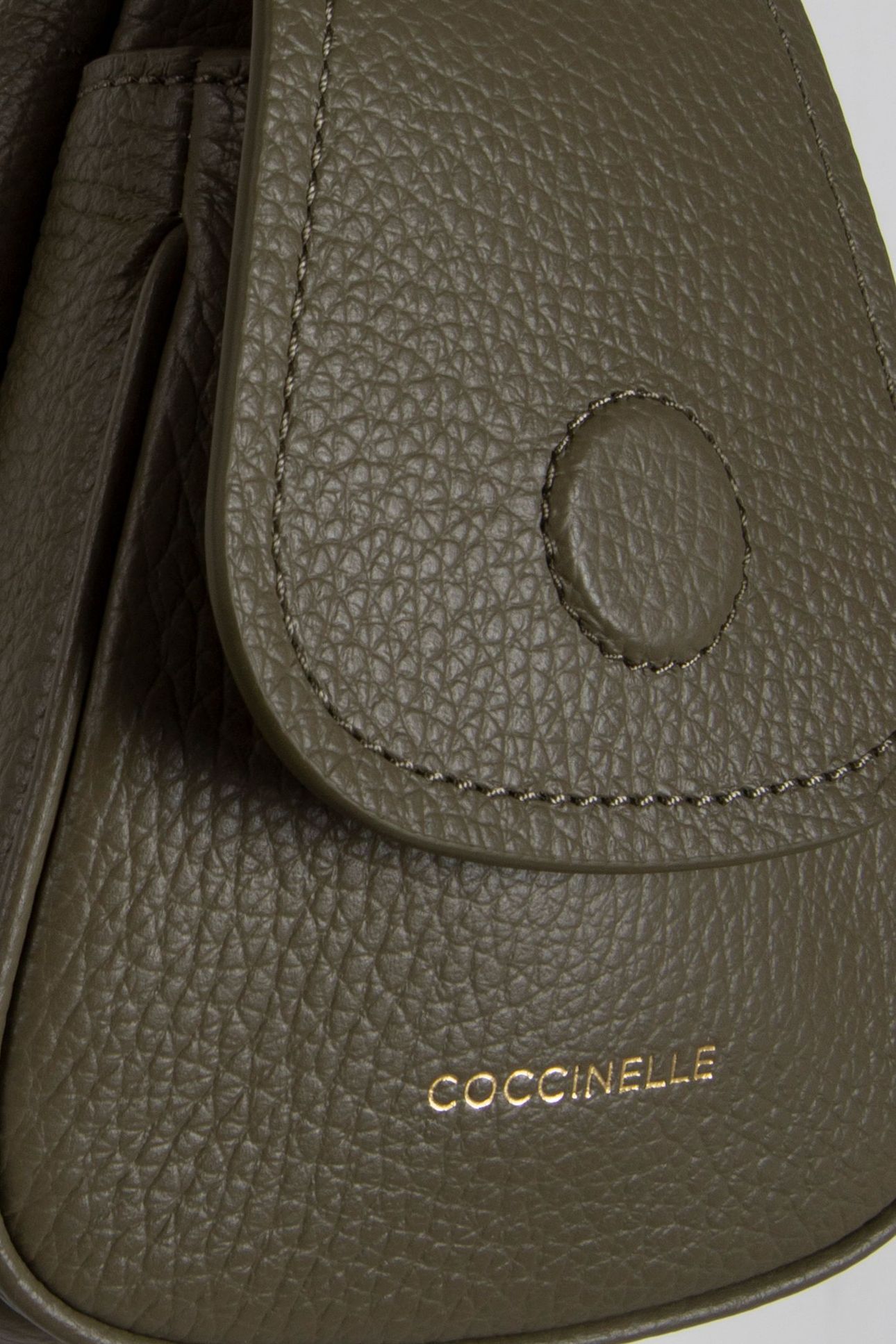LEATHER SHOULDER BACK WITH POCKETS IN GREEN 5