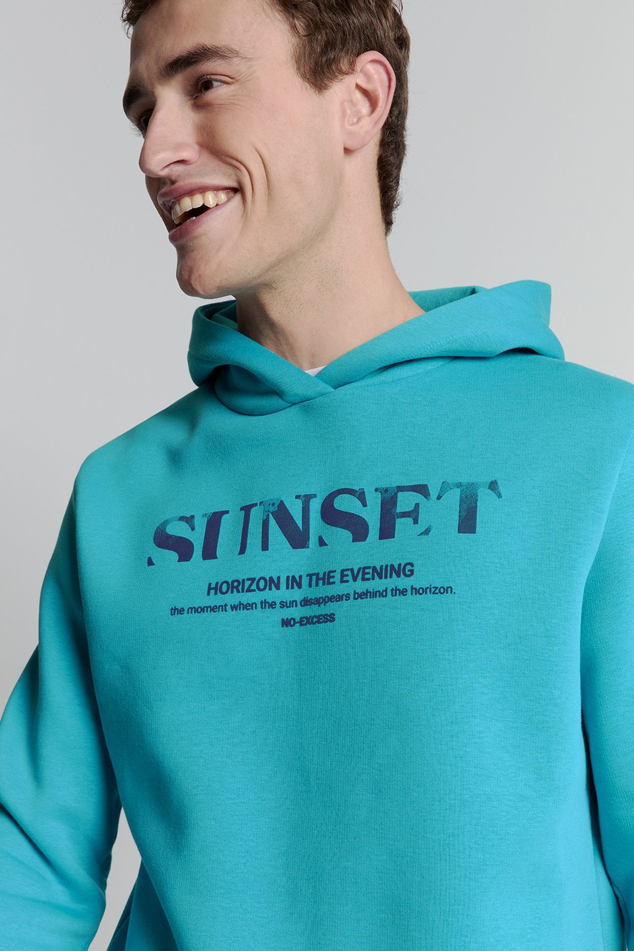 SWEATER HOODED SEABLUE 7