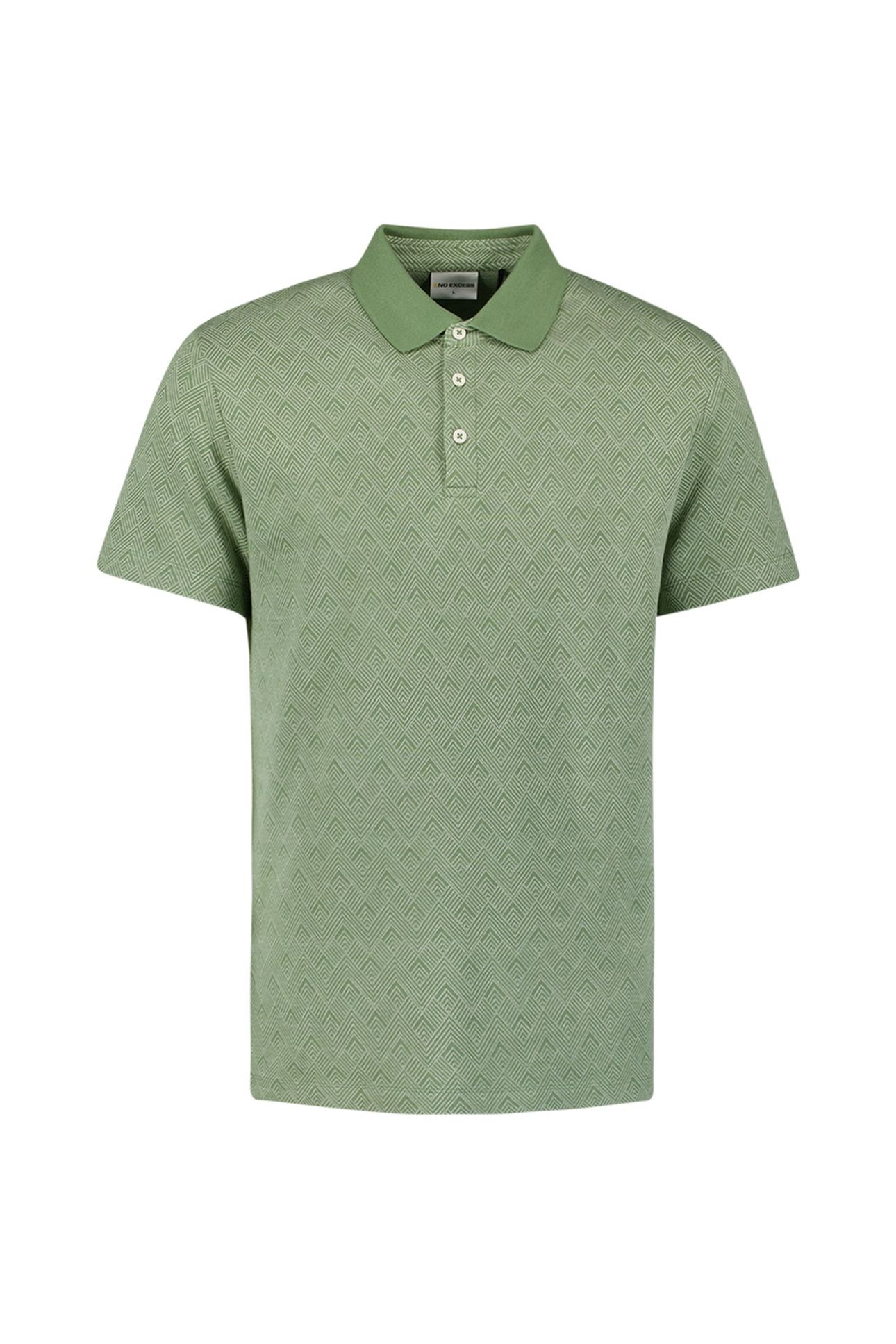 POLO 2 COLOURED JACQUARD GREEN 5