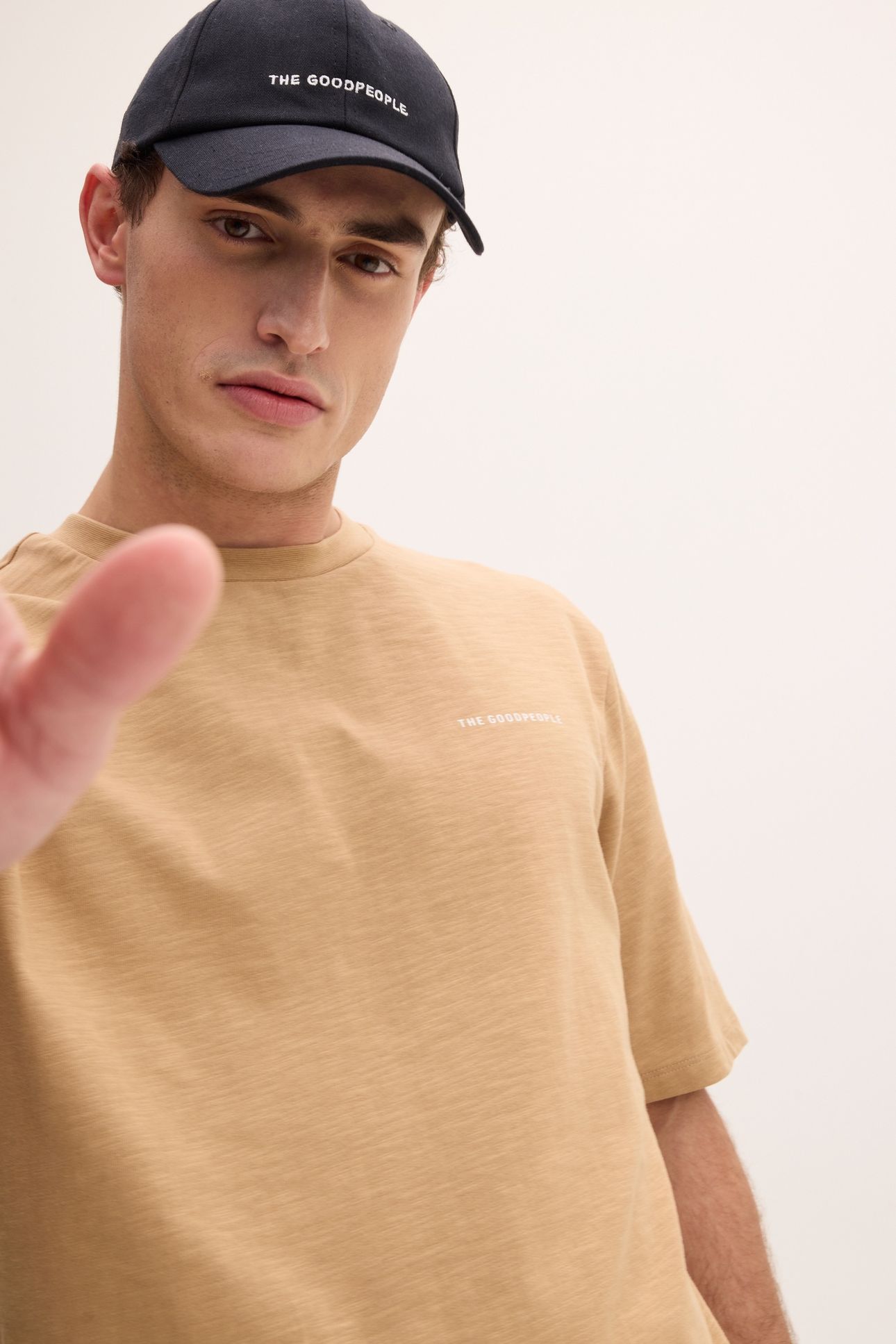 TOBI T-SHIRT BEIGE BROWN 3