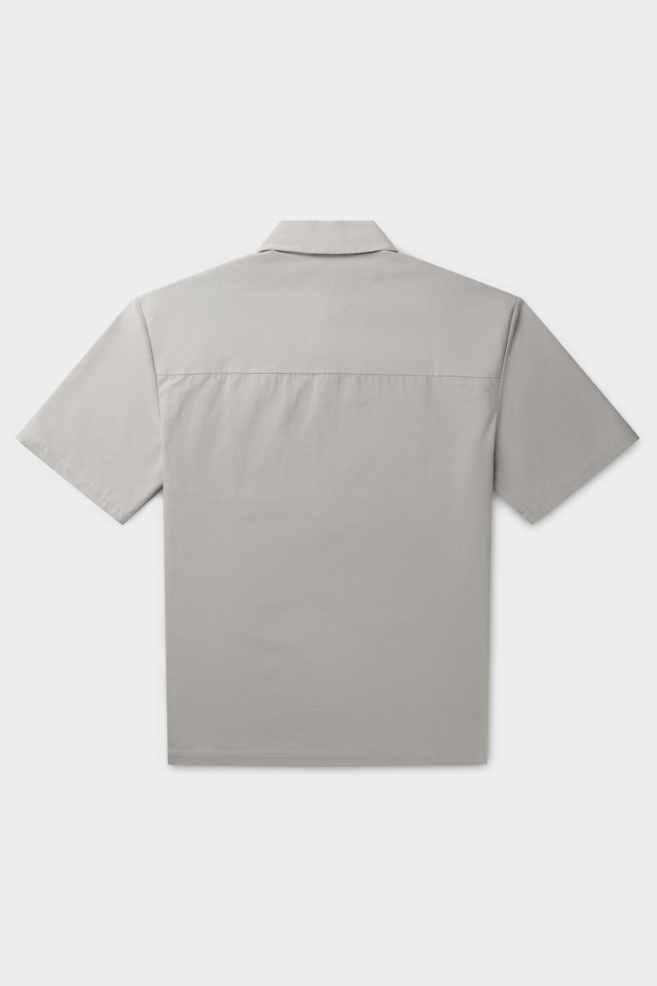 DEMBE RELAXED SHORT SLEEVE SHIRT SLEET GREY 5