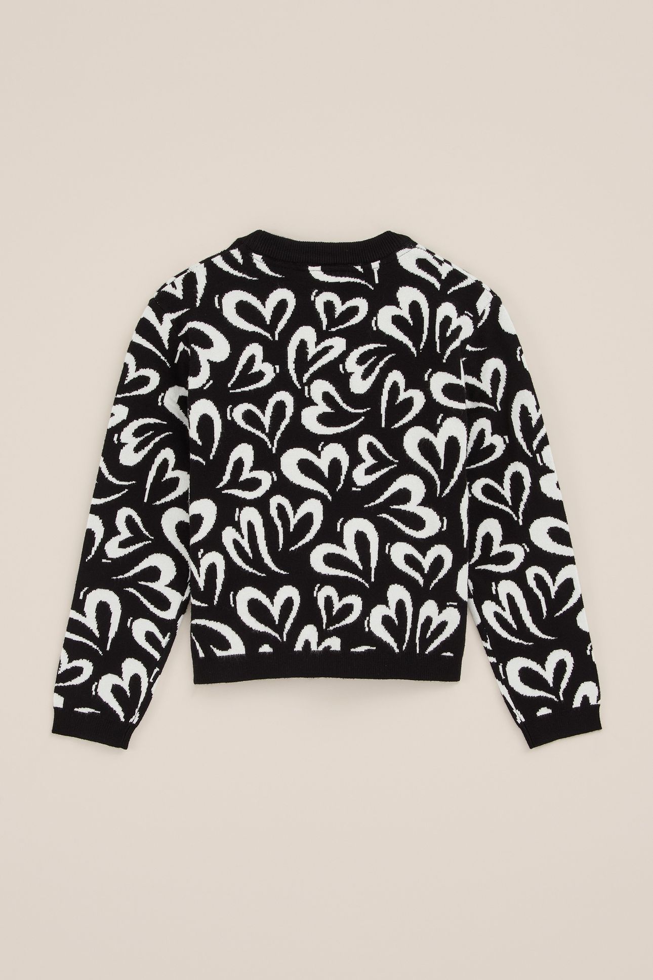 KNITTED PULLOVER BLACK 4