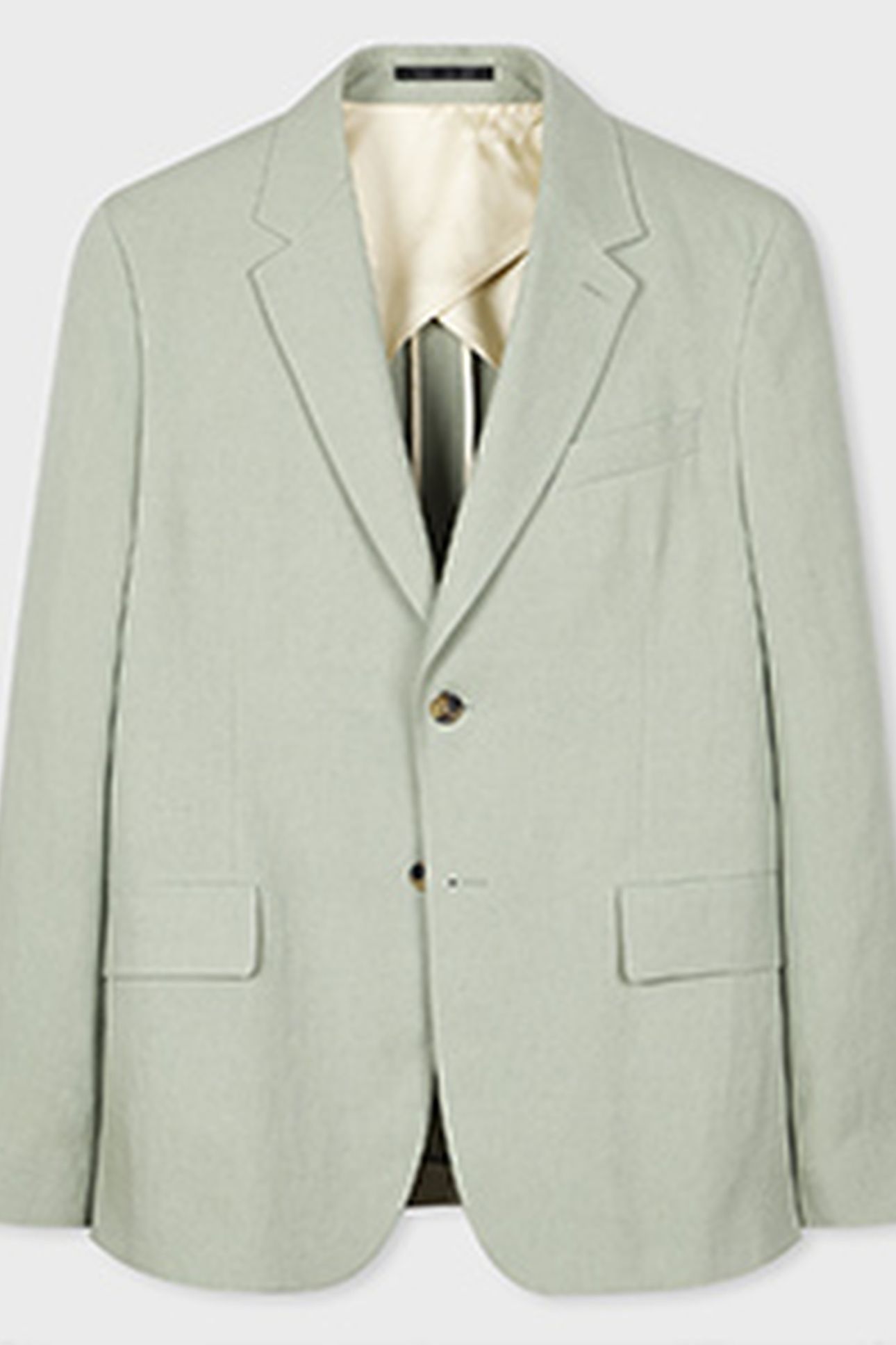 2 BUTTON JACKET LT GREYISH GREEN 5