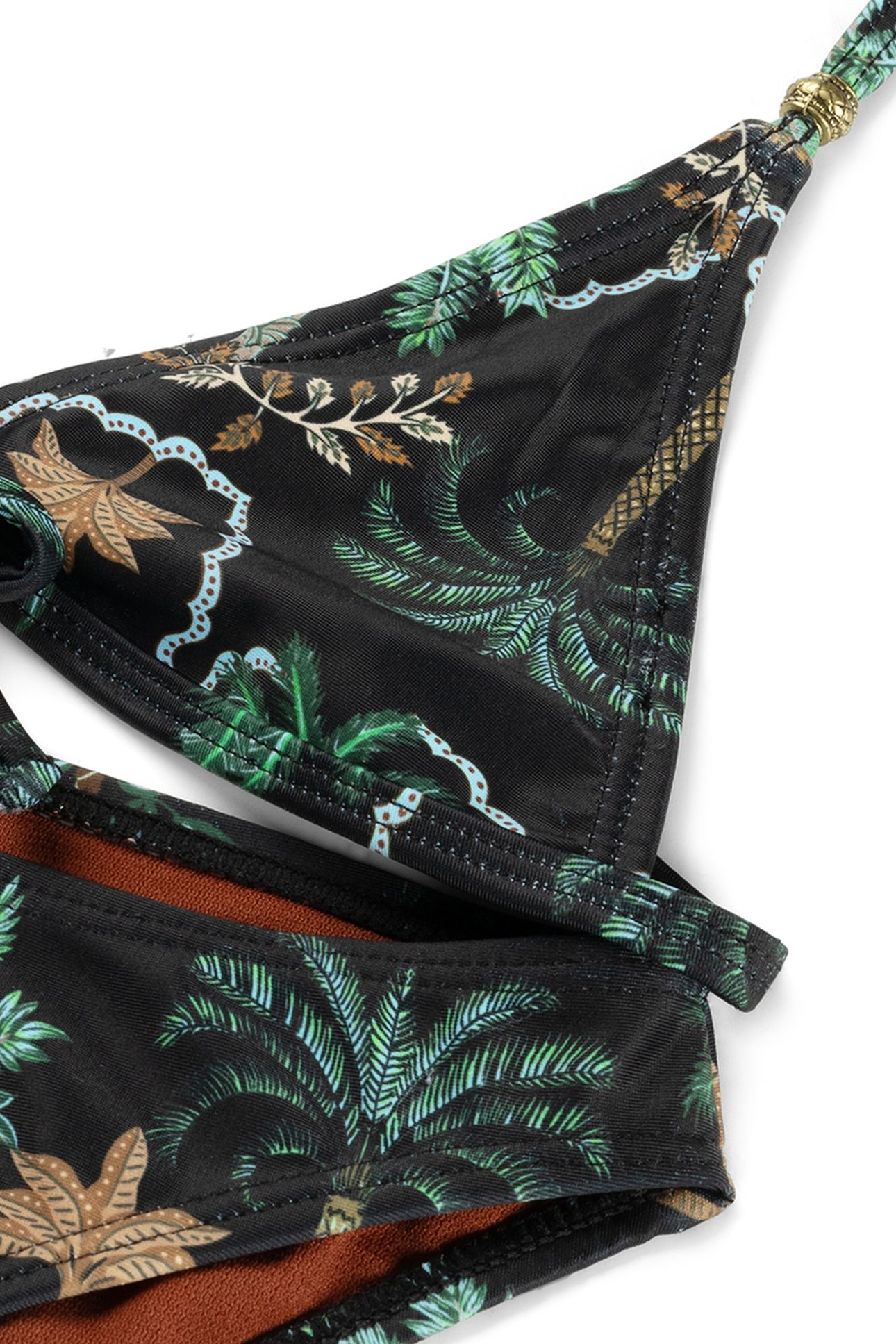 GIRLS LIZZY BIKINI SET JAIPUR PALM BLACK 3