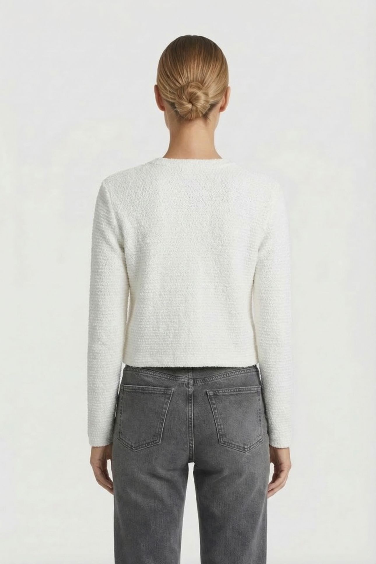 COMMA CARDIGAN WHITE 2