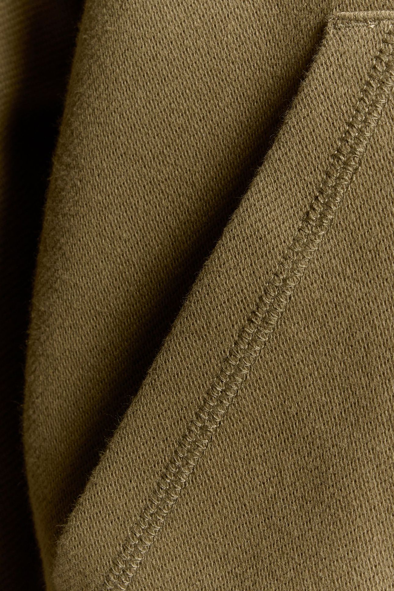 DIAGONAL WEAVE HOODIE DUSKY GREEN 7