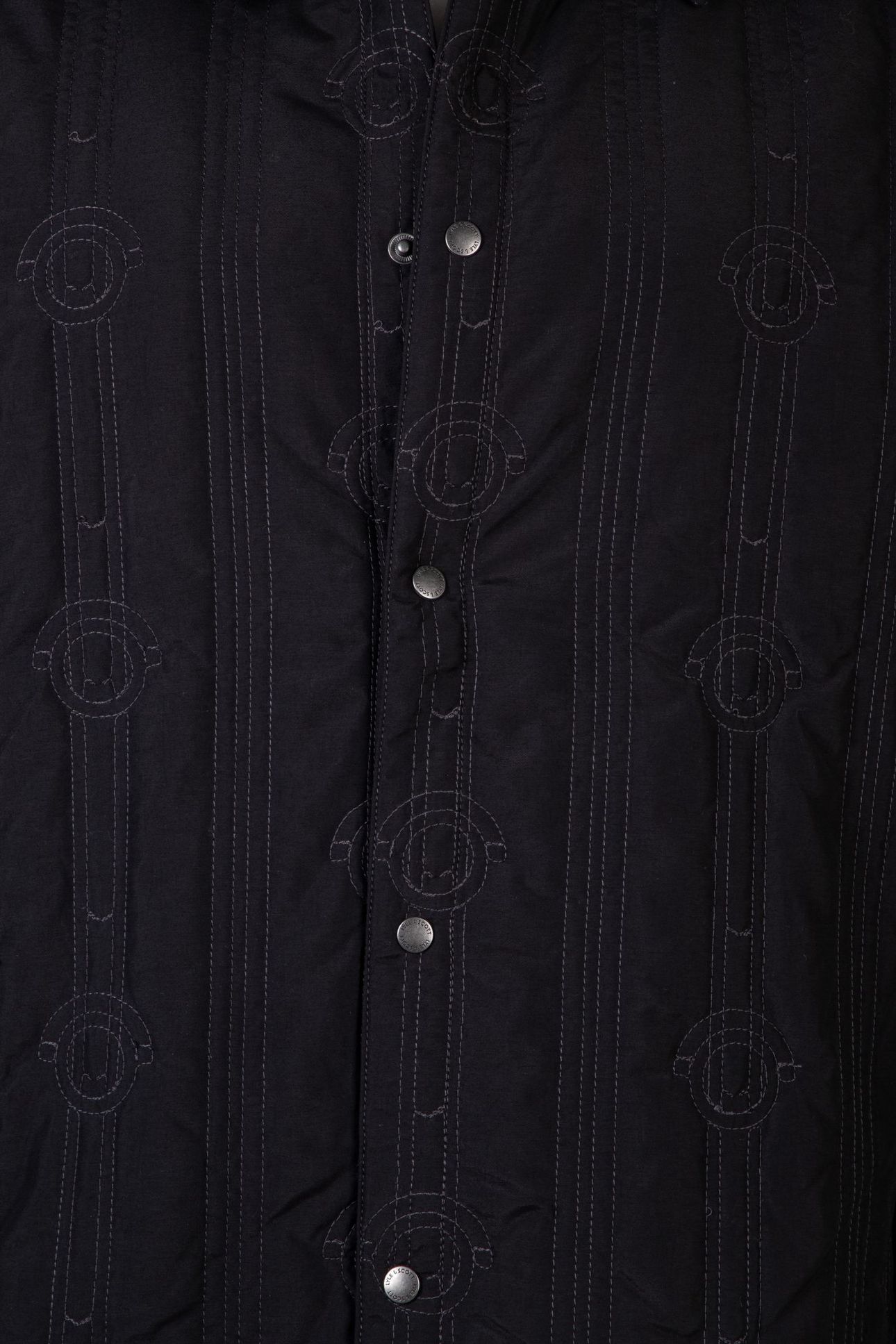 LIGHTWEIGHT QUILTED OVERSHIRT BLACK ICE 5