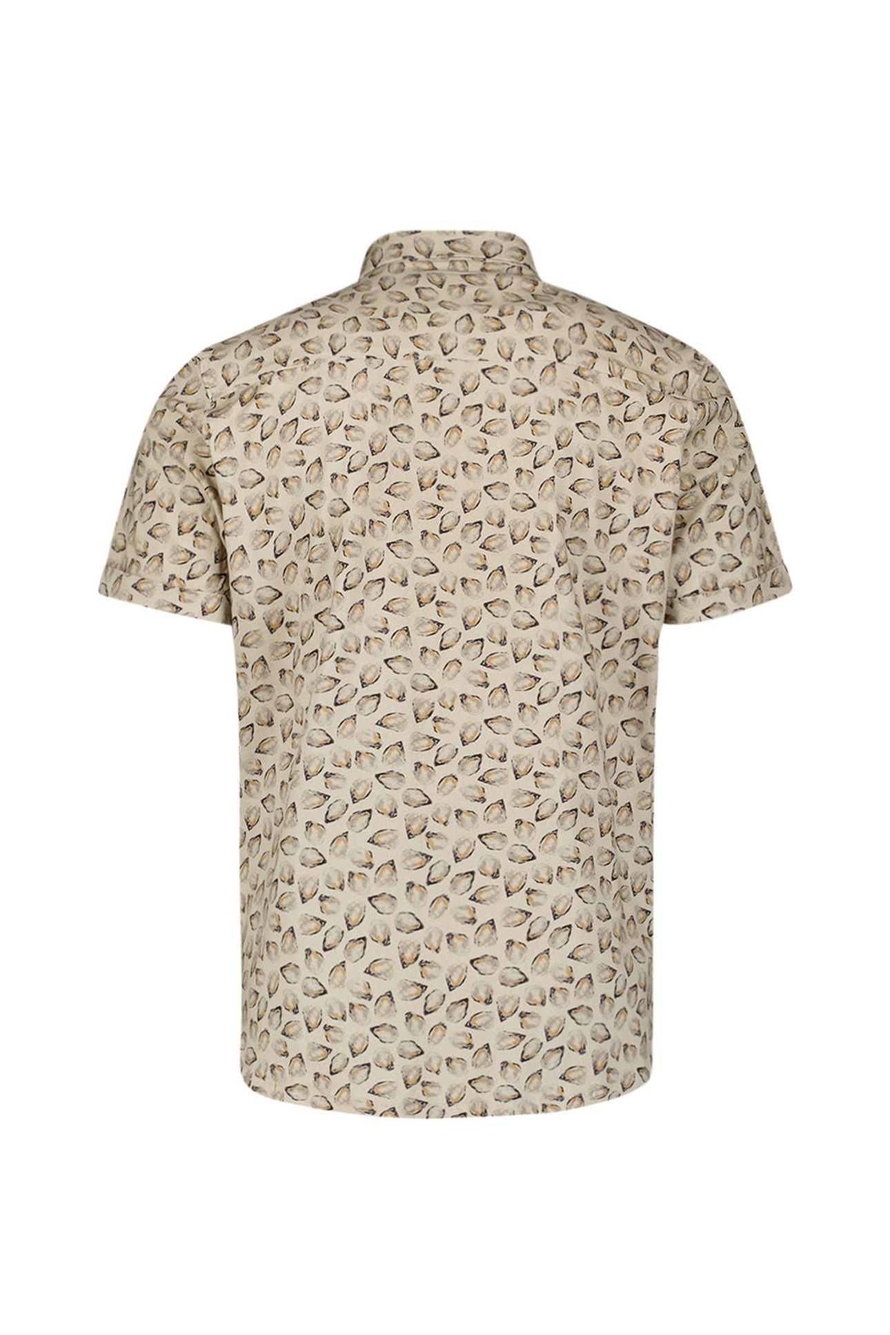 SHIRT SHORT SLEEVE JERSEY ALLOVER PRINTED SAND 6