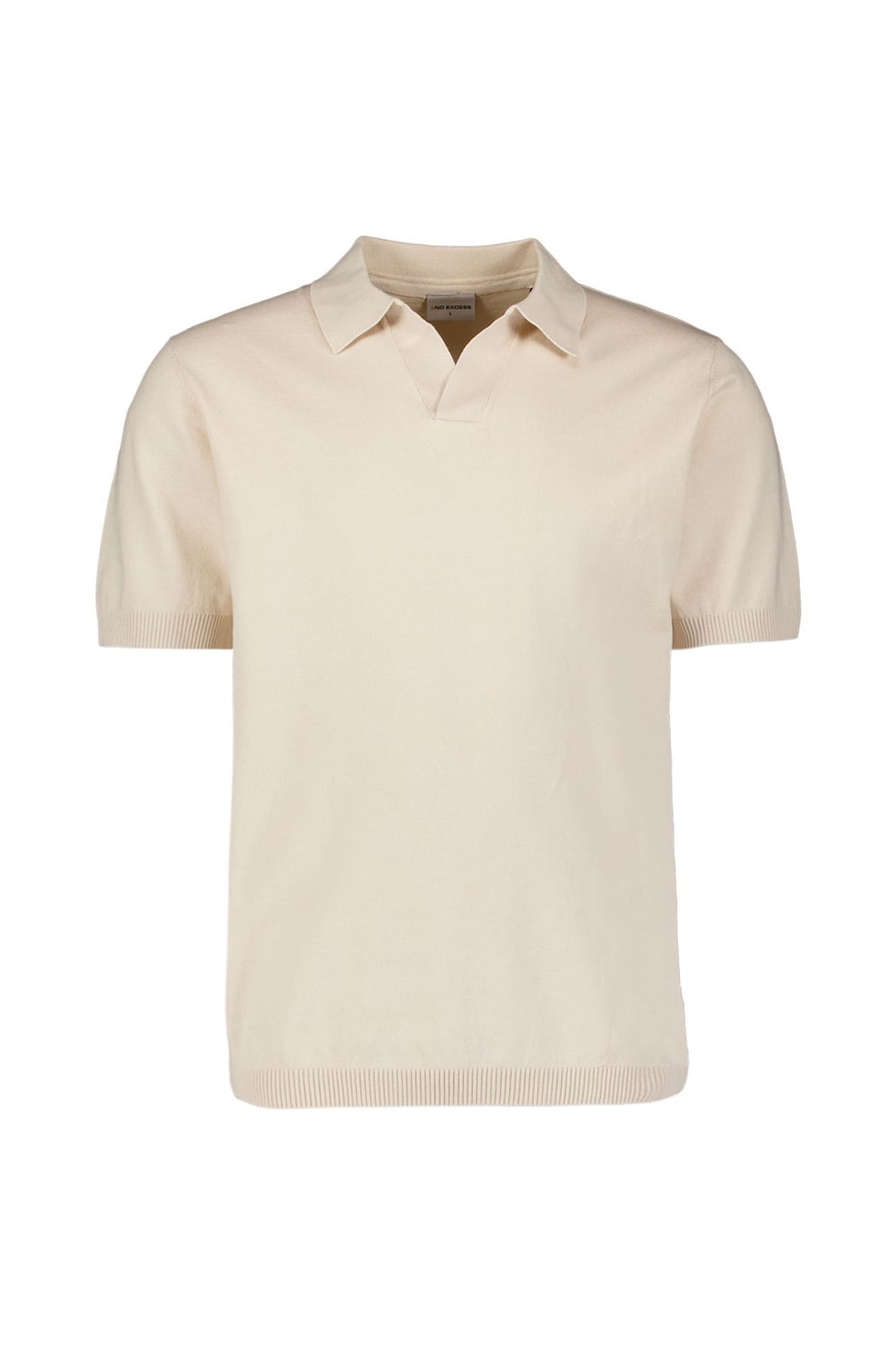 PULLOVER SHORT SLEEVE V-POLO DESERT 1