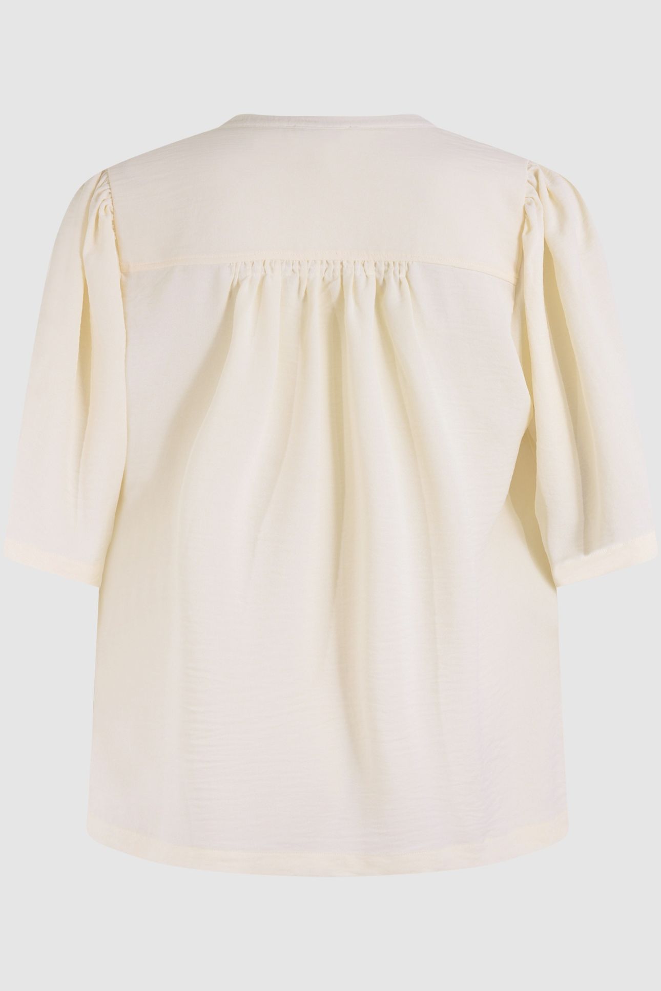 LA-SBTWIST SHORT SLEEVE TOP OFFWHITE 5