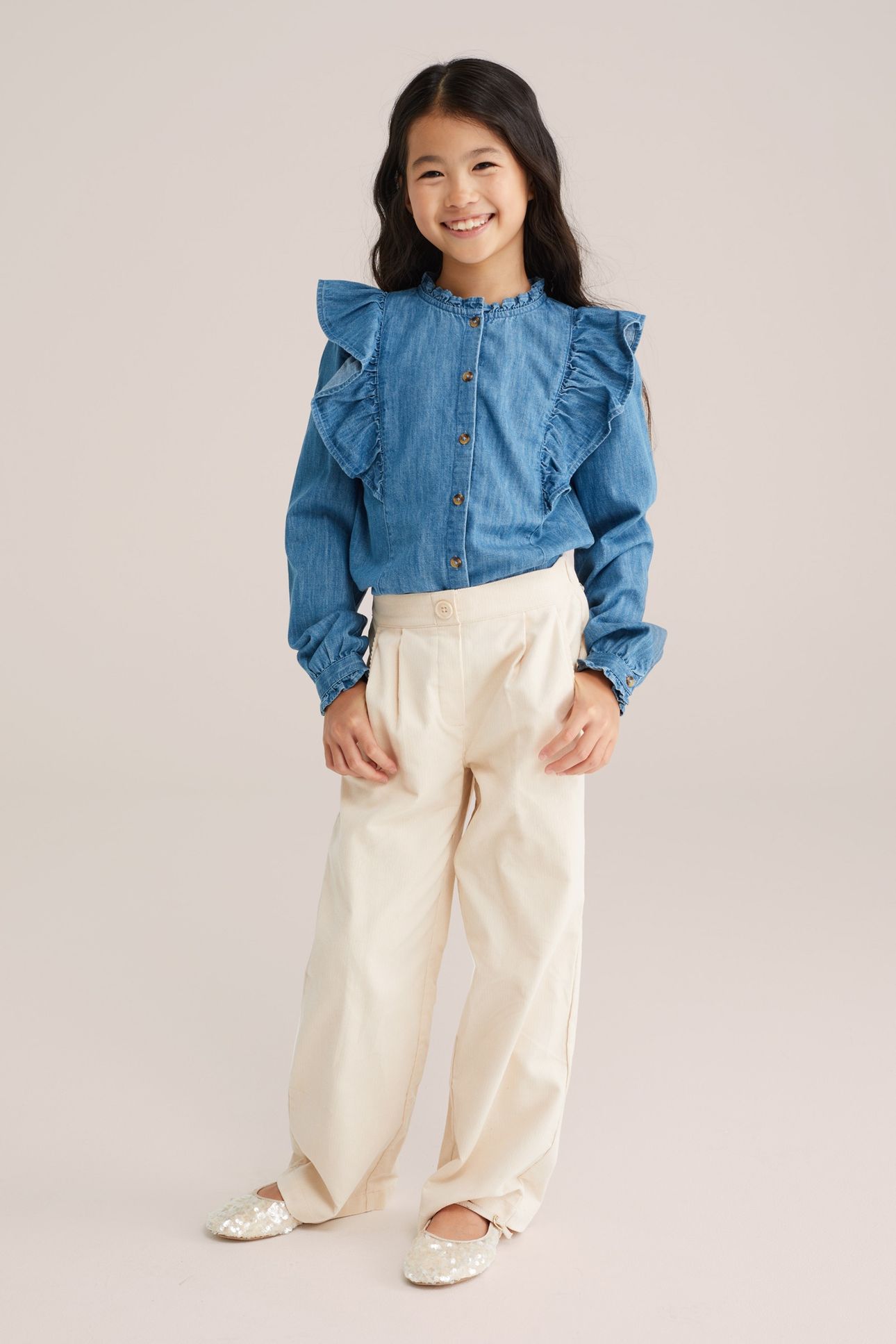 TROUSER ECRU 2
