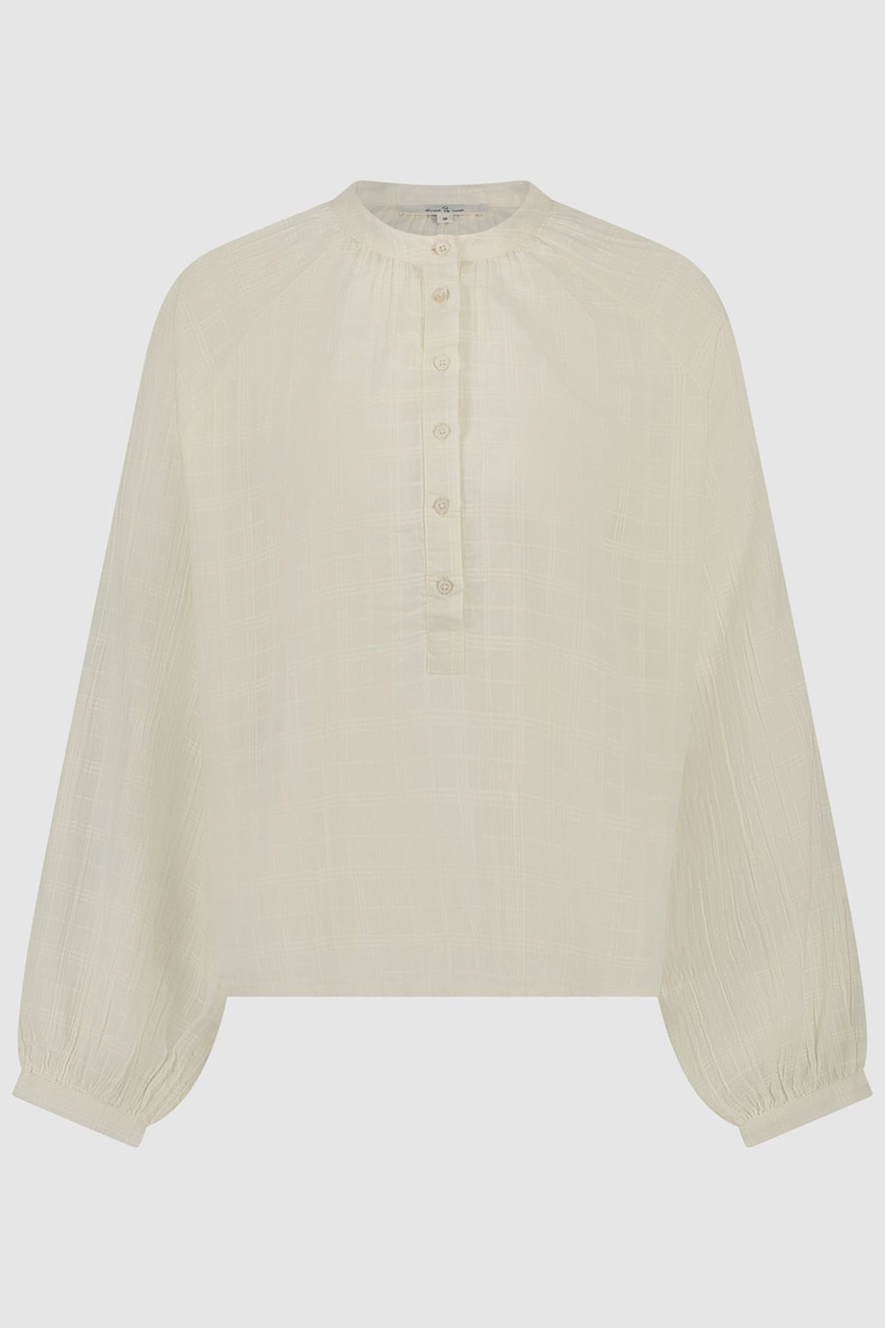 GIRLS AMY BLOUSE ANTIQUE WHITE 1