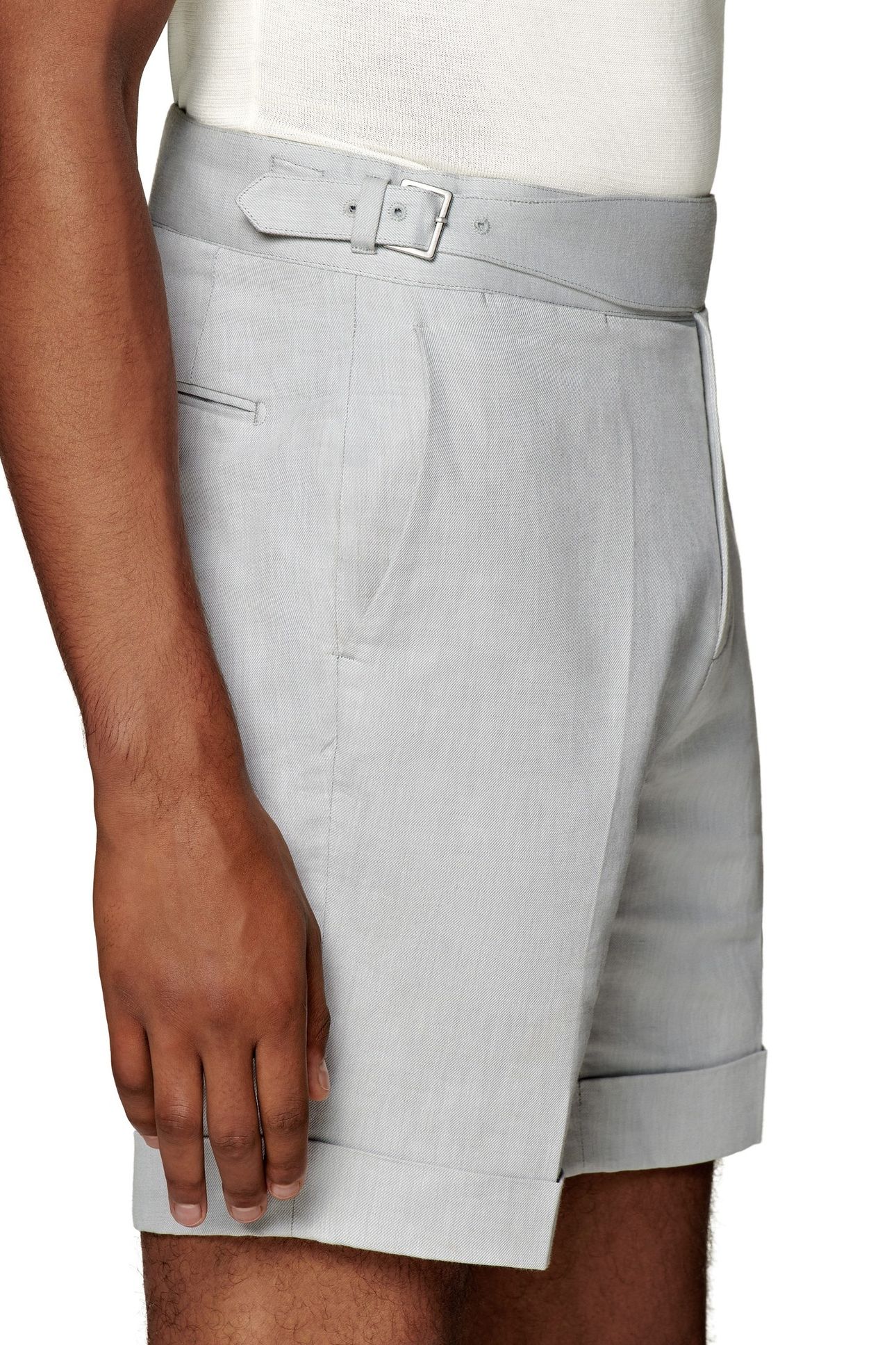 FELLINI SHORTS LIGHT GREY 7