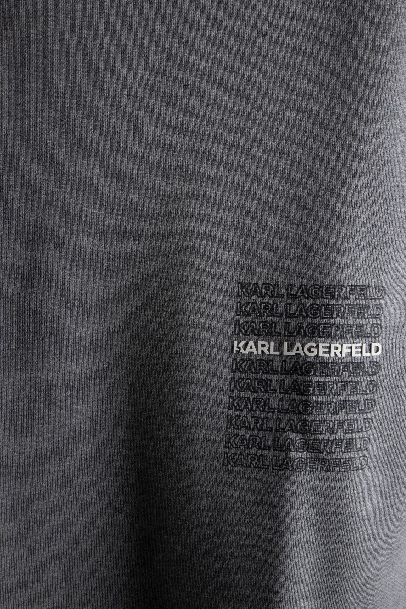 DARKGREY MELANGE SWEAT CREWNECK 3