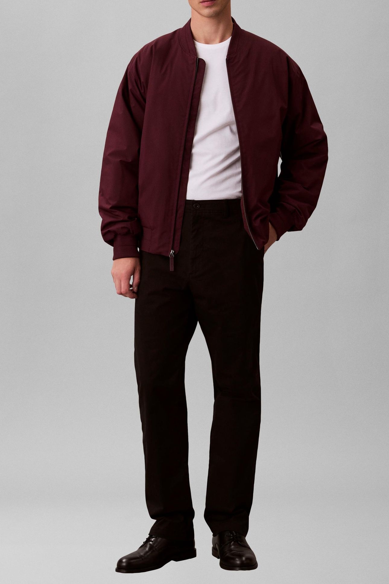 LS SPORTSWEAR TECH FABRIC BOMBER JACKET WINETASTING 2