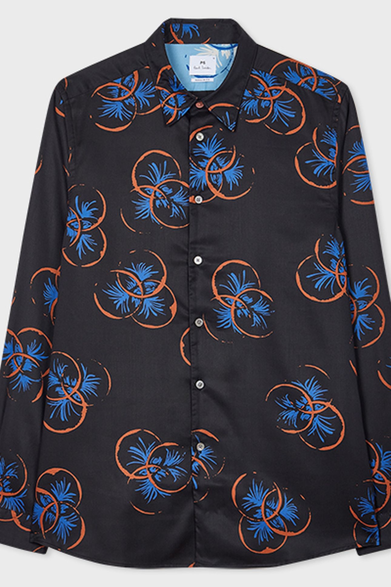 LS REGULAR FIT SHIRT VERY DARK NAVY 2