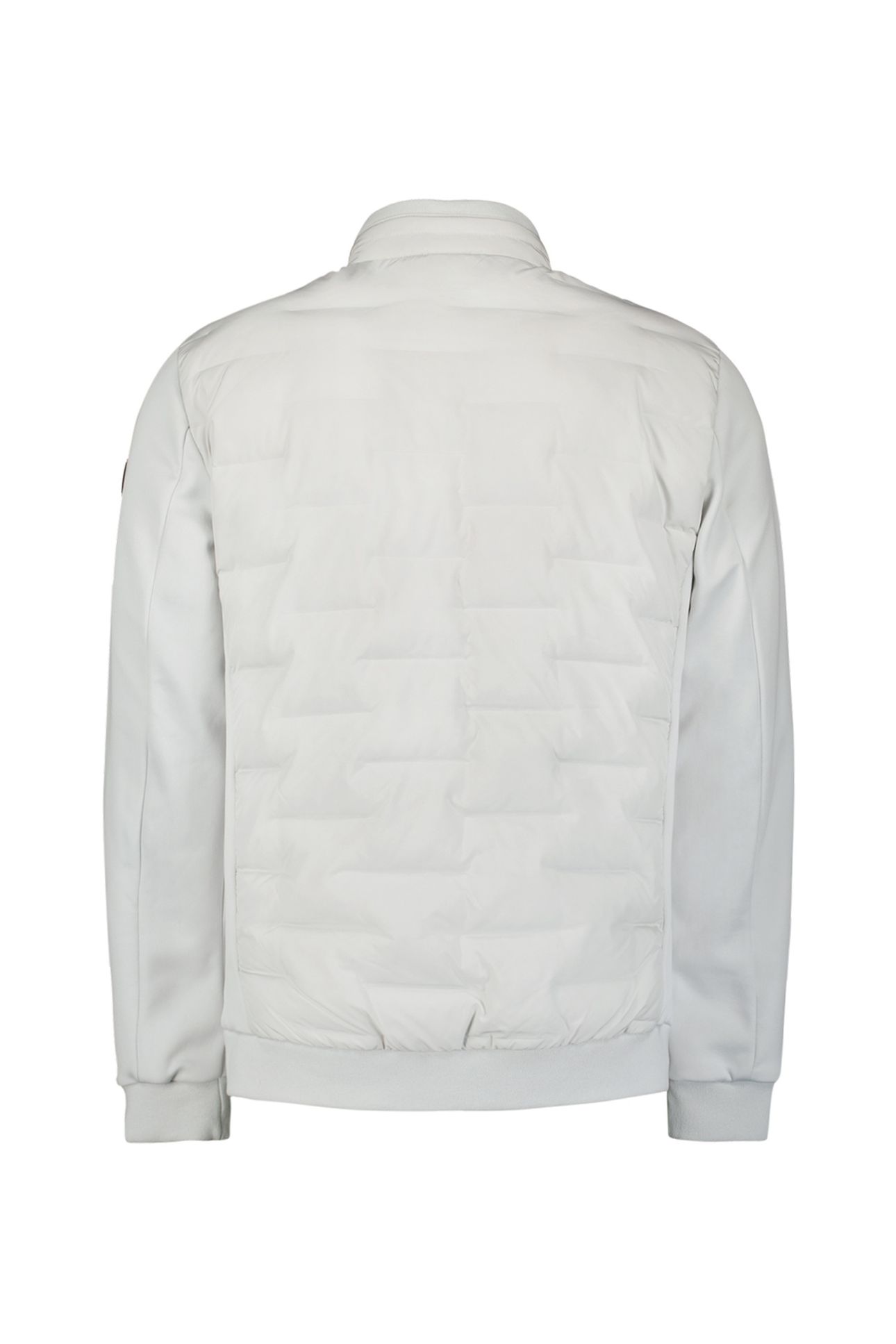 JACKET SHORT FIT SEALED KNITTED MIX CHALK 6