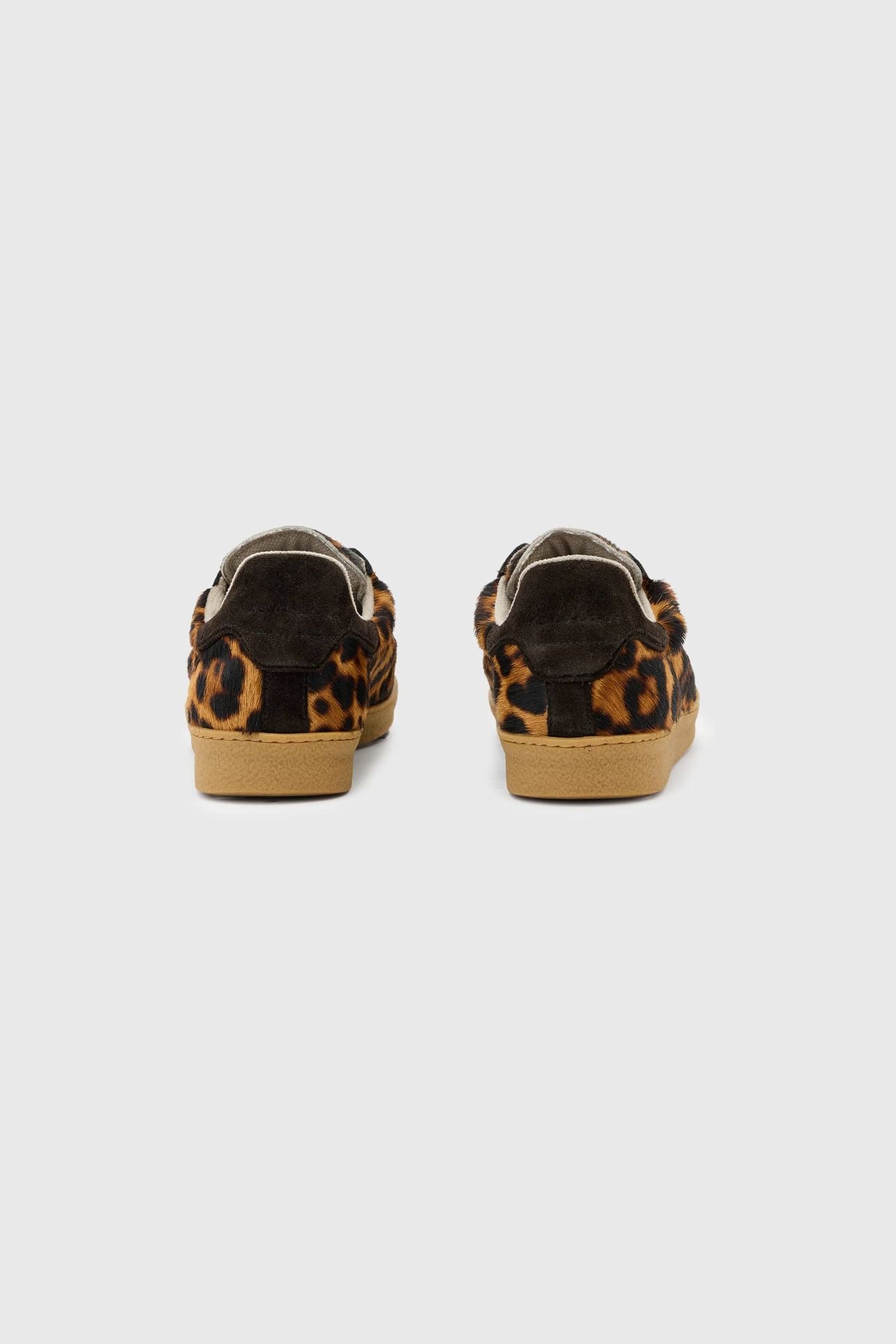 THELMA FUR SNEAKER DARK BROWN/BLACK 3