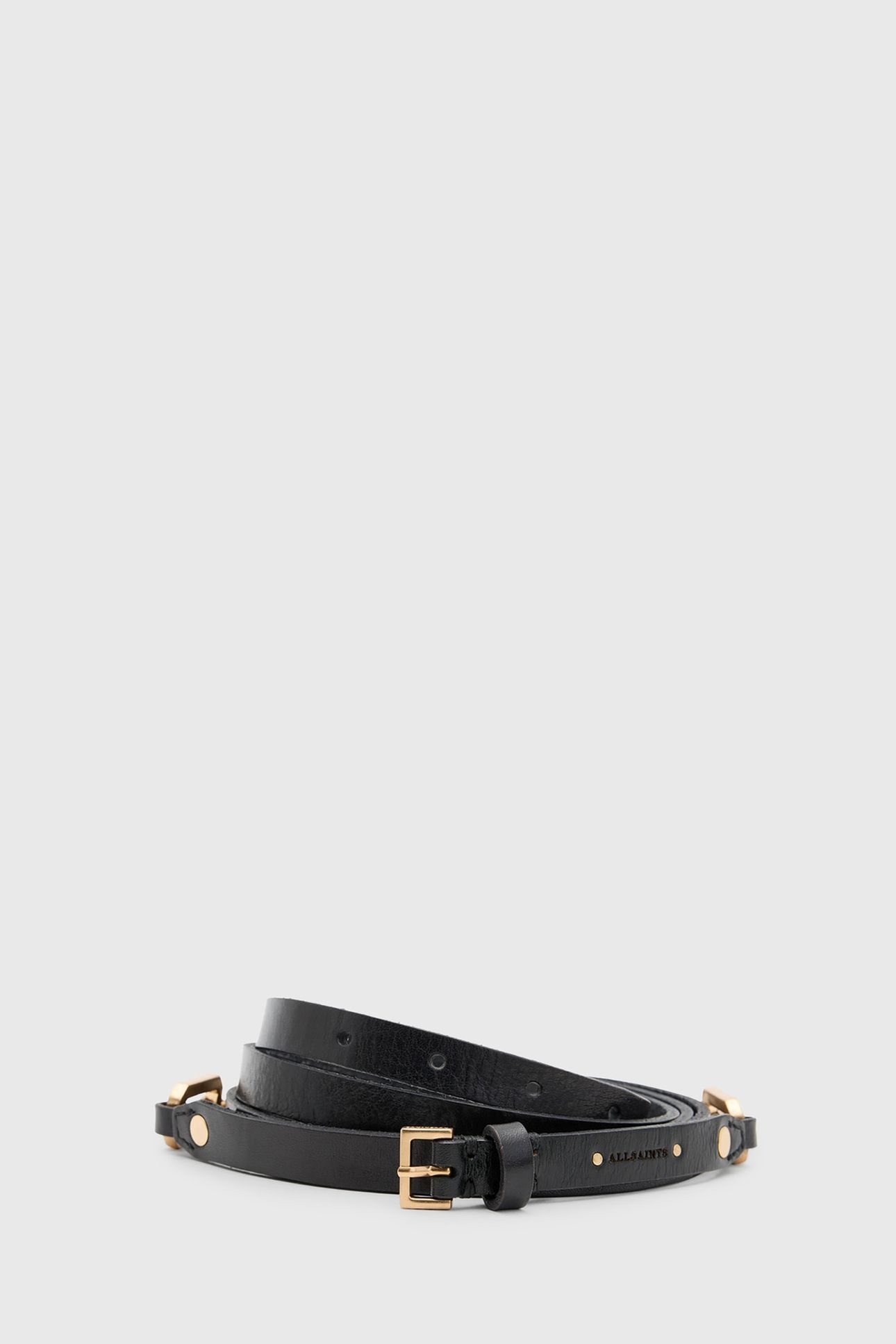 HELLY CHAIN BELT BLACK/WARM BRASS 2