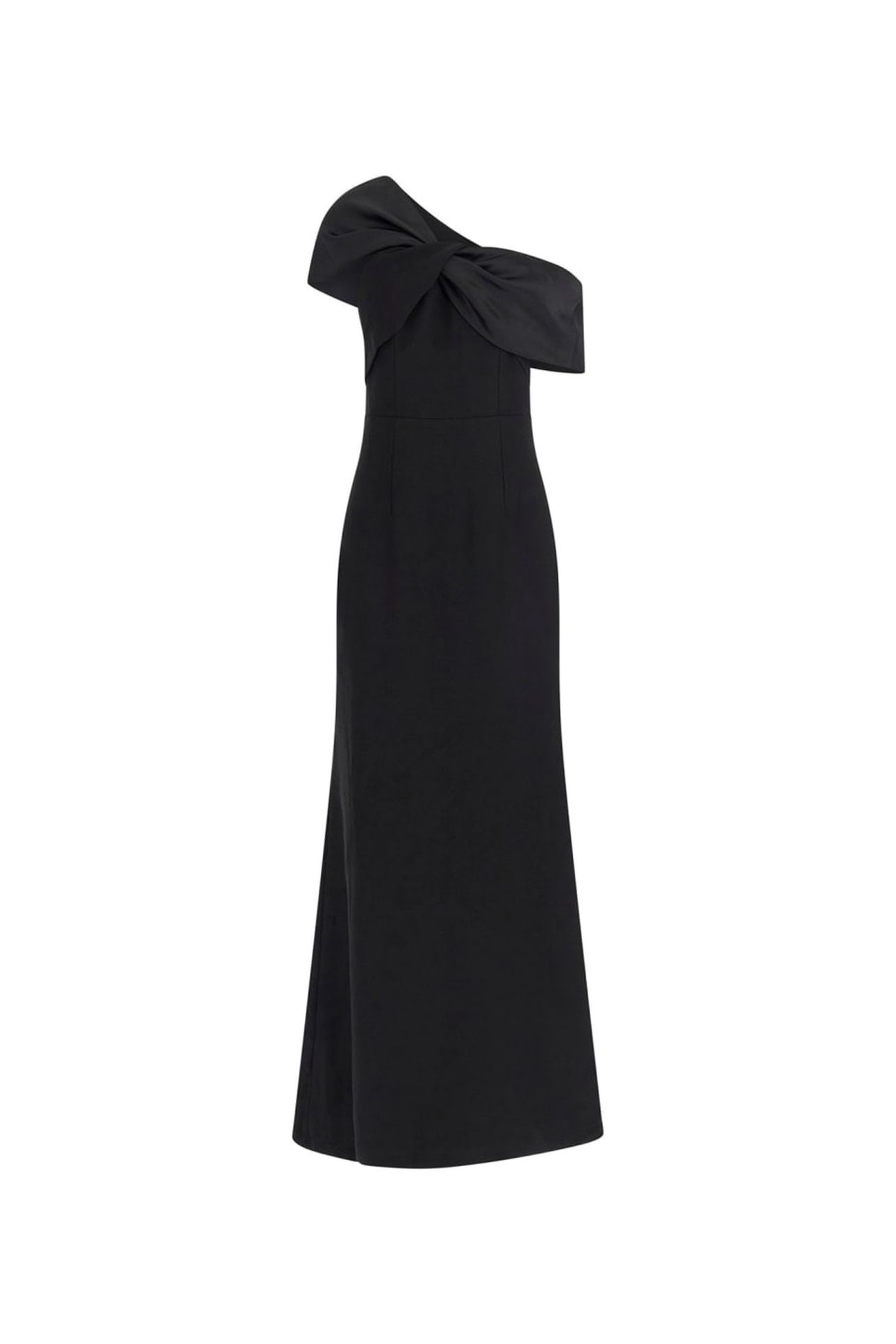 MARCIANO BY GUESS VITTORIA LONG DRESS JET BLACK 6