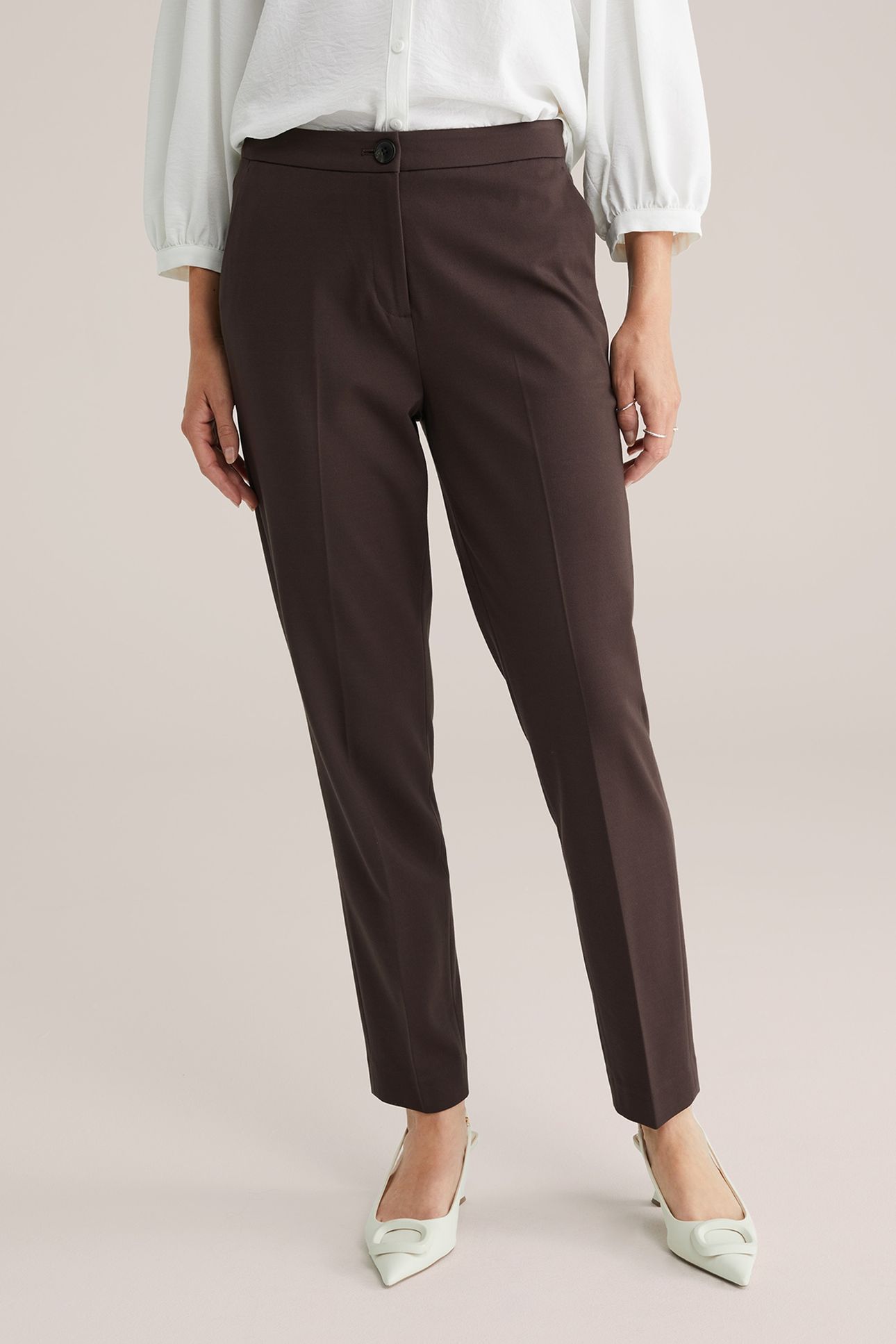 TROUSER DARK BROWN 1
