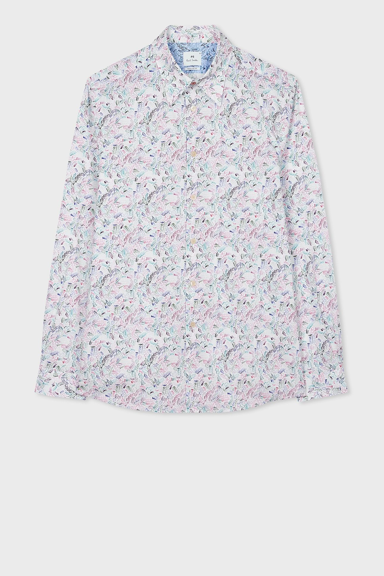LS REGULAR FIT SHIRT WHITE 1