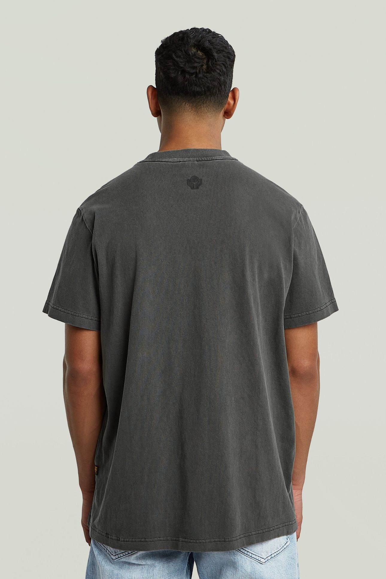 MULTI LOGO OVERDYED LOOSE R T DK BLACK GD 3