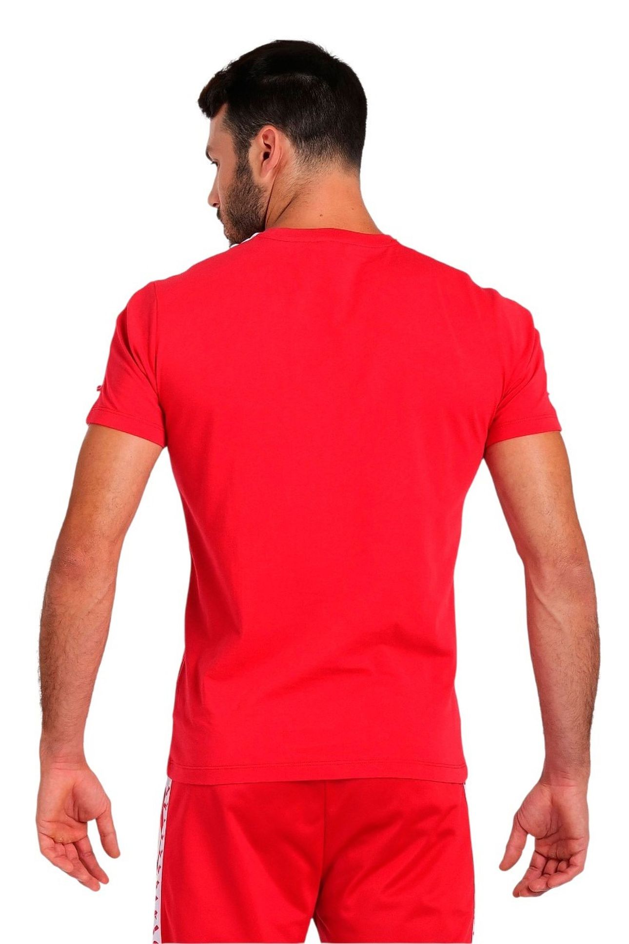 M T-SHIRT TEAM RED-WHITE-RED 3