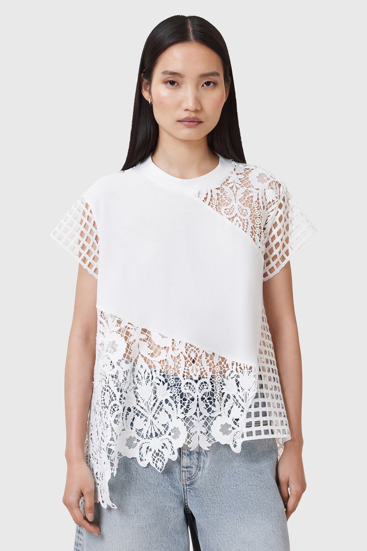 ZALA CROCHET TOP ECRU WHITE 2