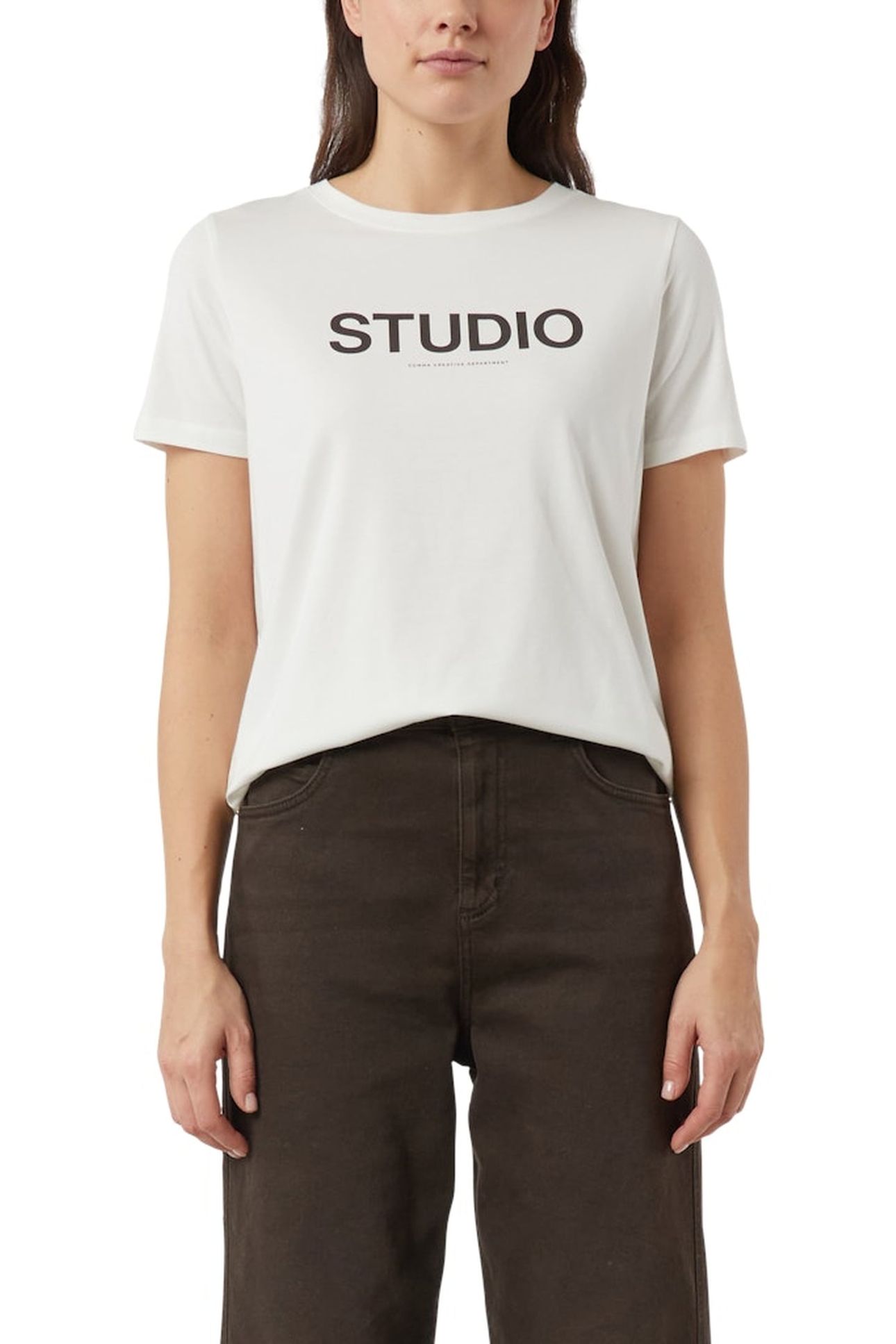 COMMA T-SHIRTS WHITE 1