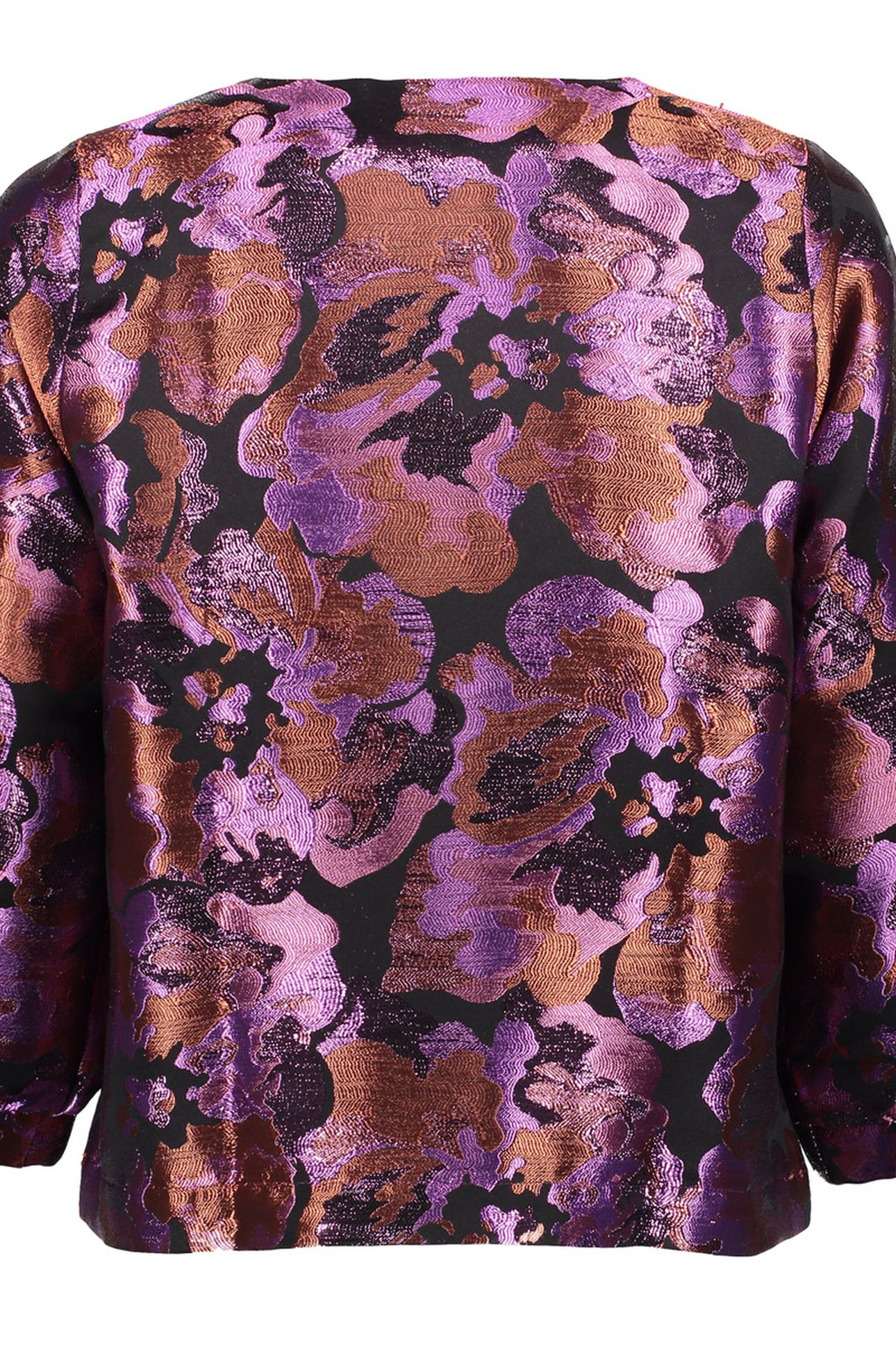 JACKET PRINT BLACK/PURPLE 2