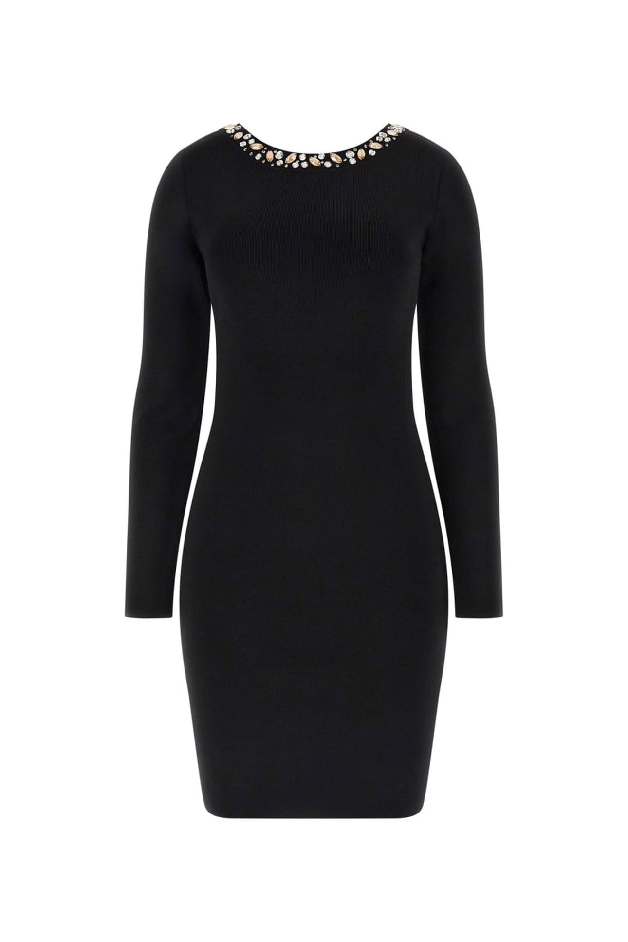 MARCIANO BY GUESS LAUREN BANDAGE DRESS JET BLACK 5
